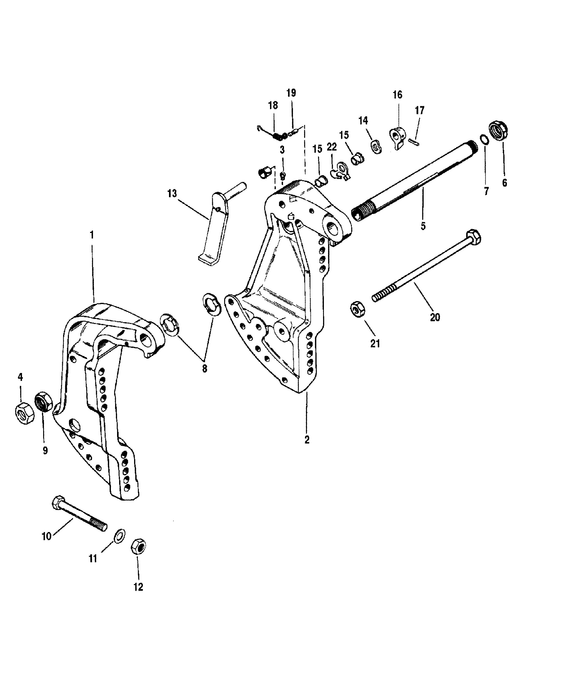 TRANSOM BRACKETS