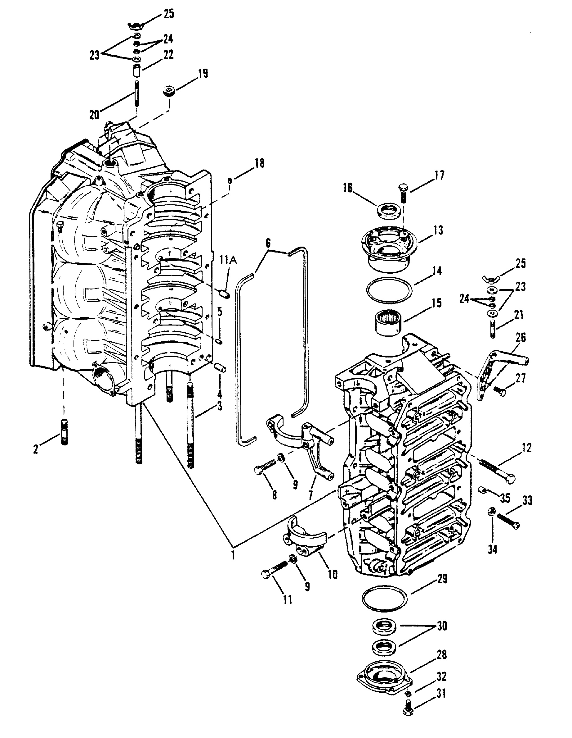 Cylinder Block and End Caps