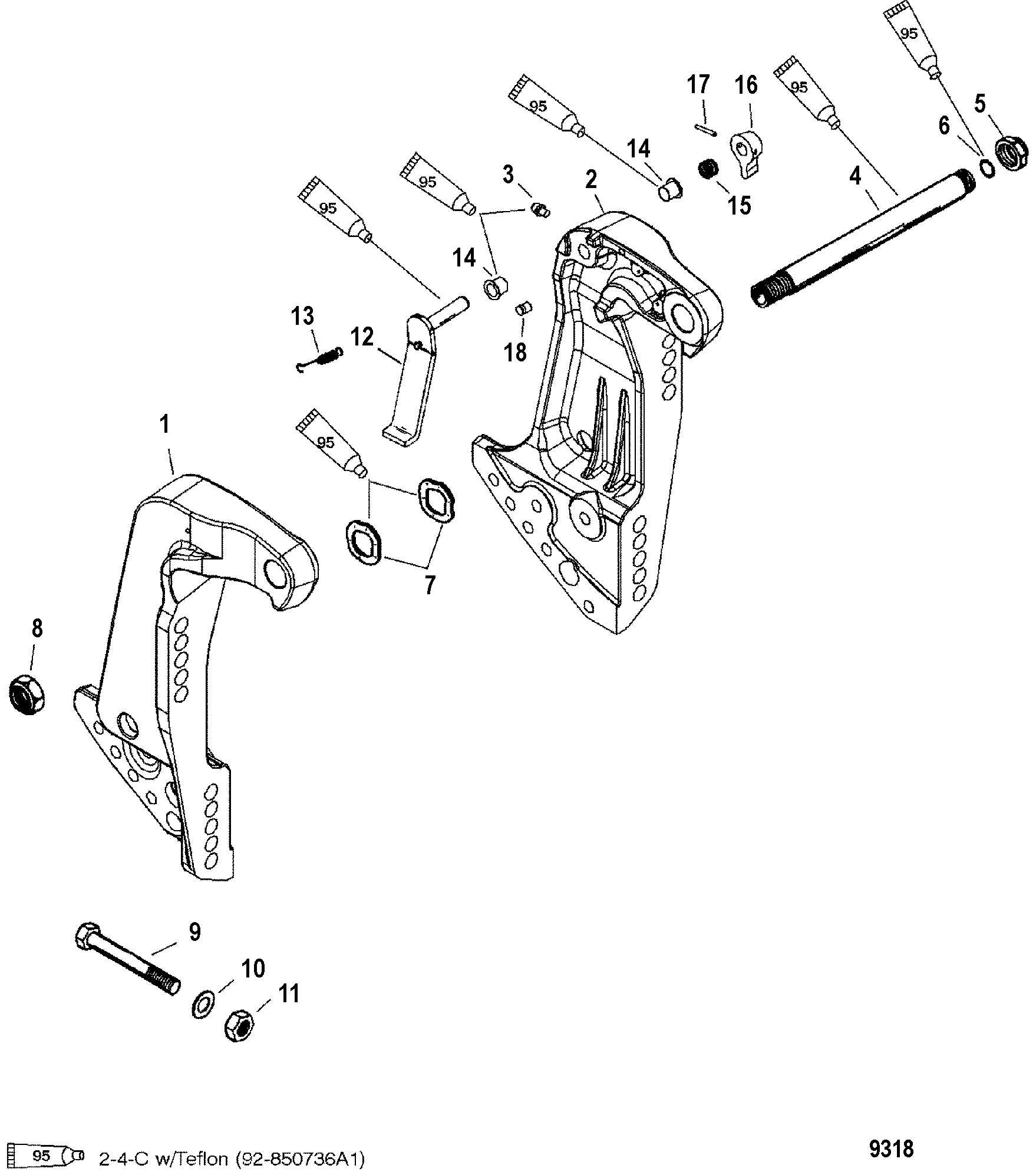 Transom Brackets