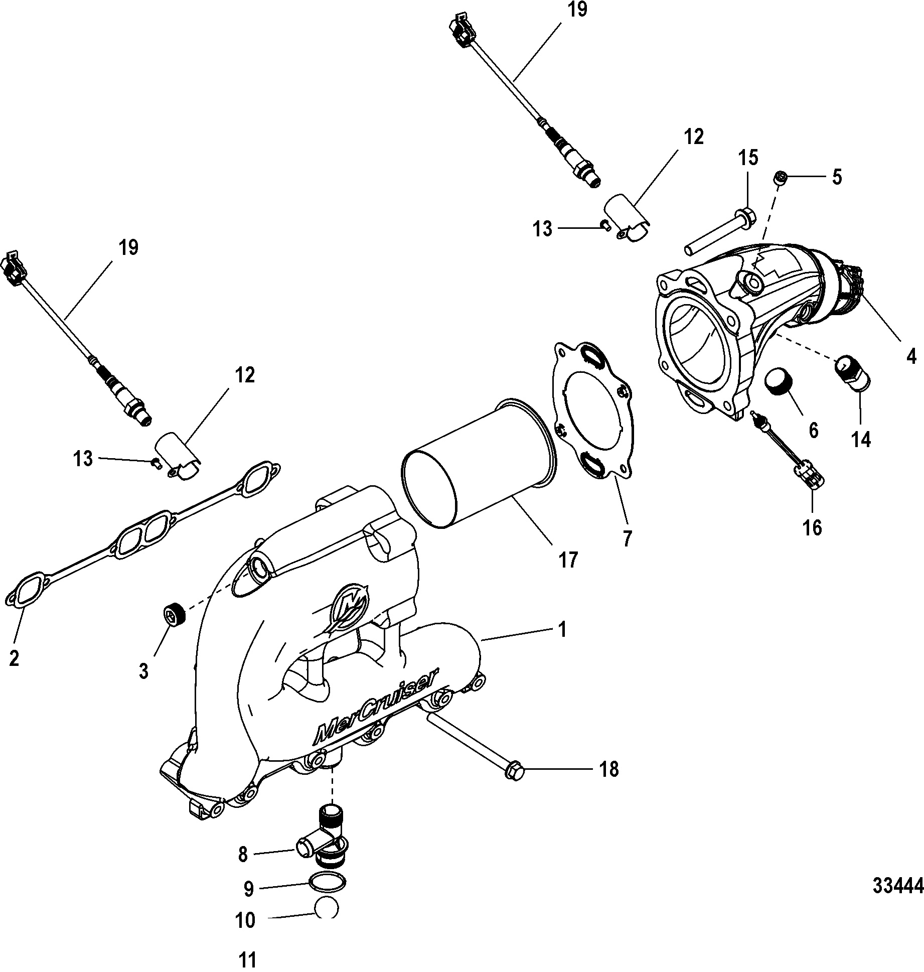 Exhaust Manifold and Elbow