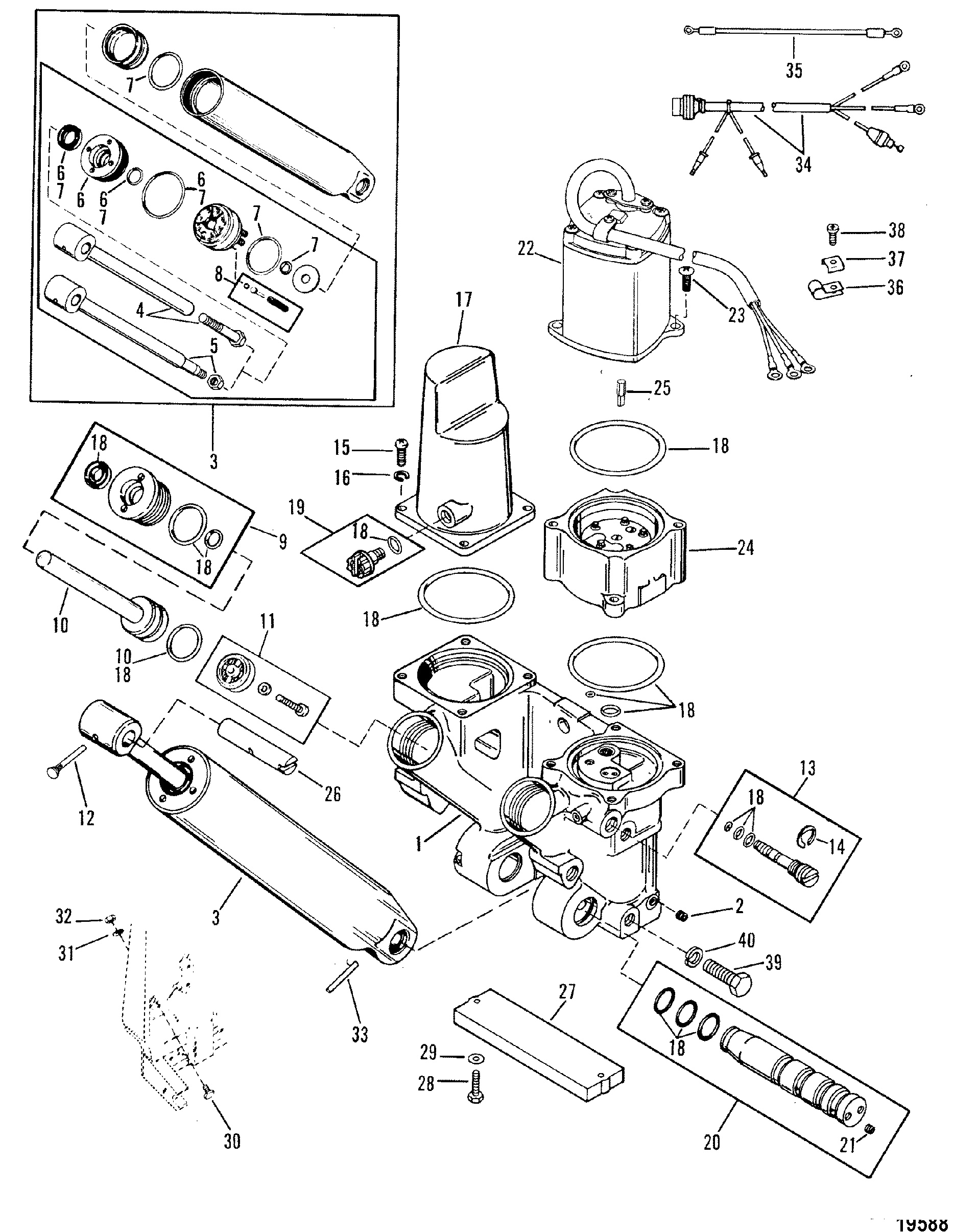 Composants de garniture électrique (conception II)
