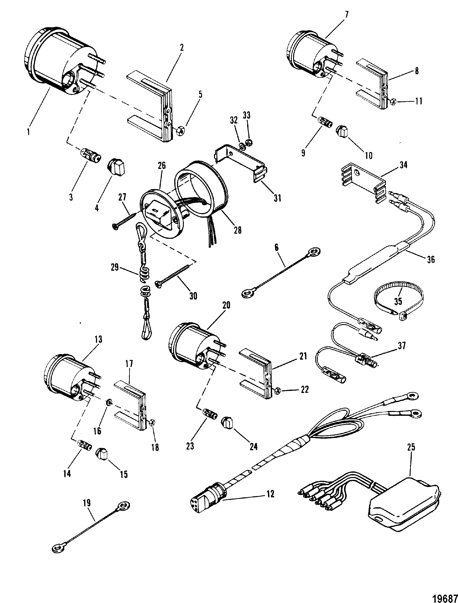 Instrumentation (Mercure et Mariner)