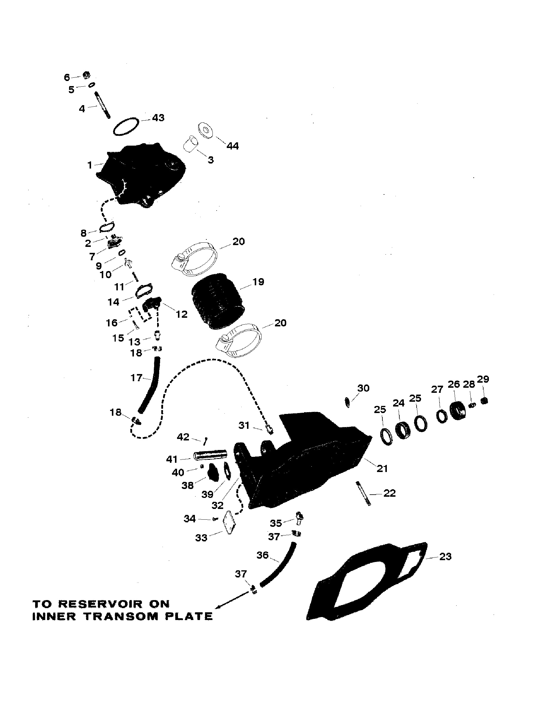 GIMBAL HOUSING AND BELL HOUSING(IIIA-V) (2ND DESIGN)