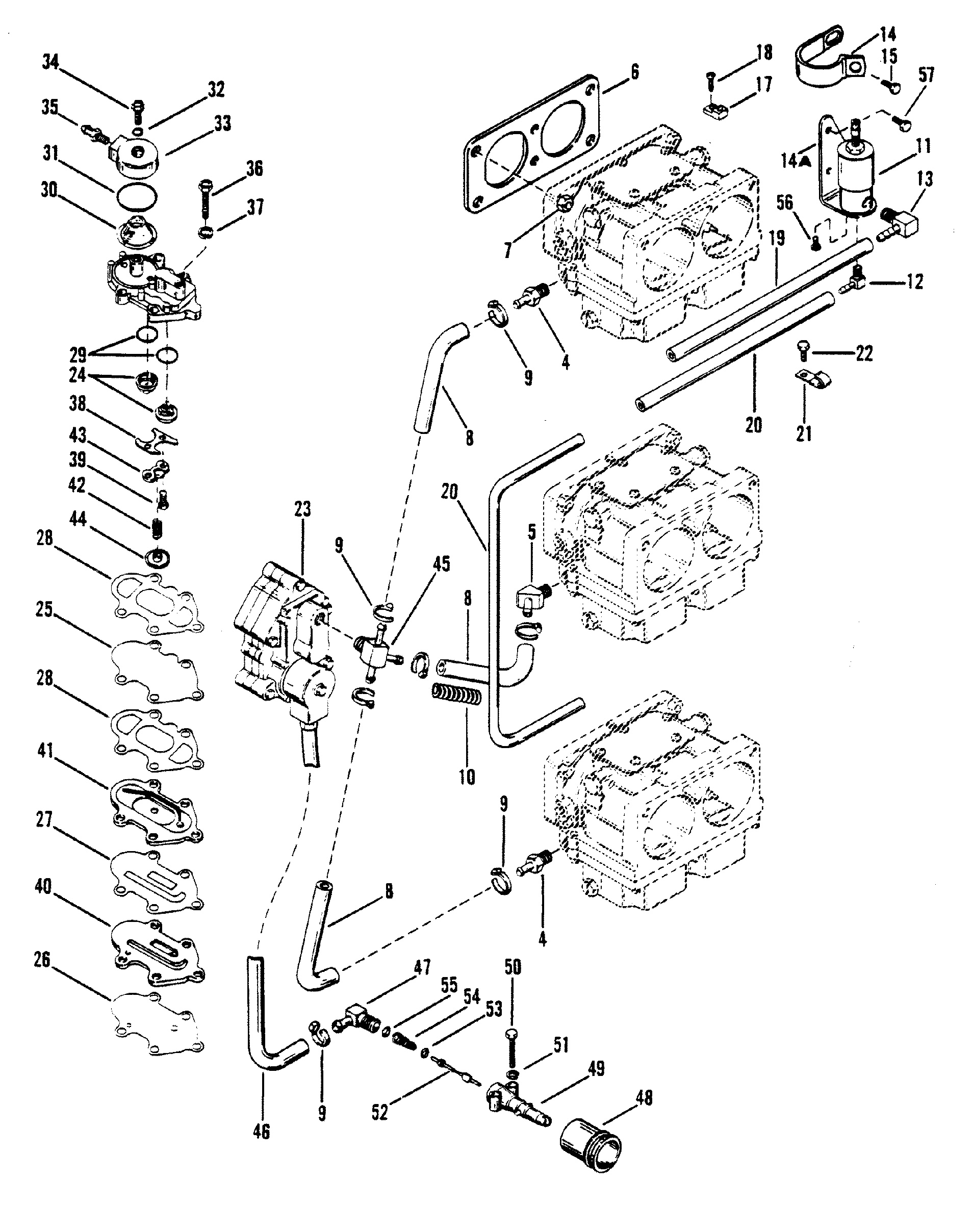 Fuel Pump and Carburetor