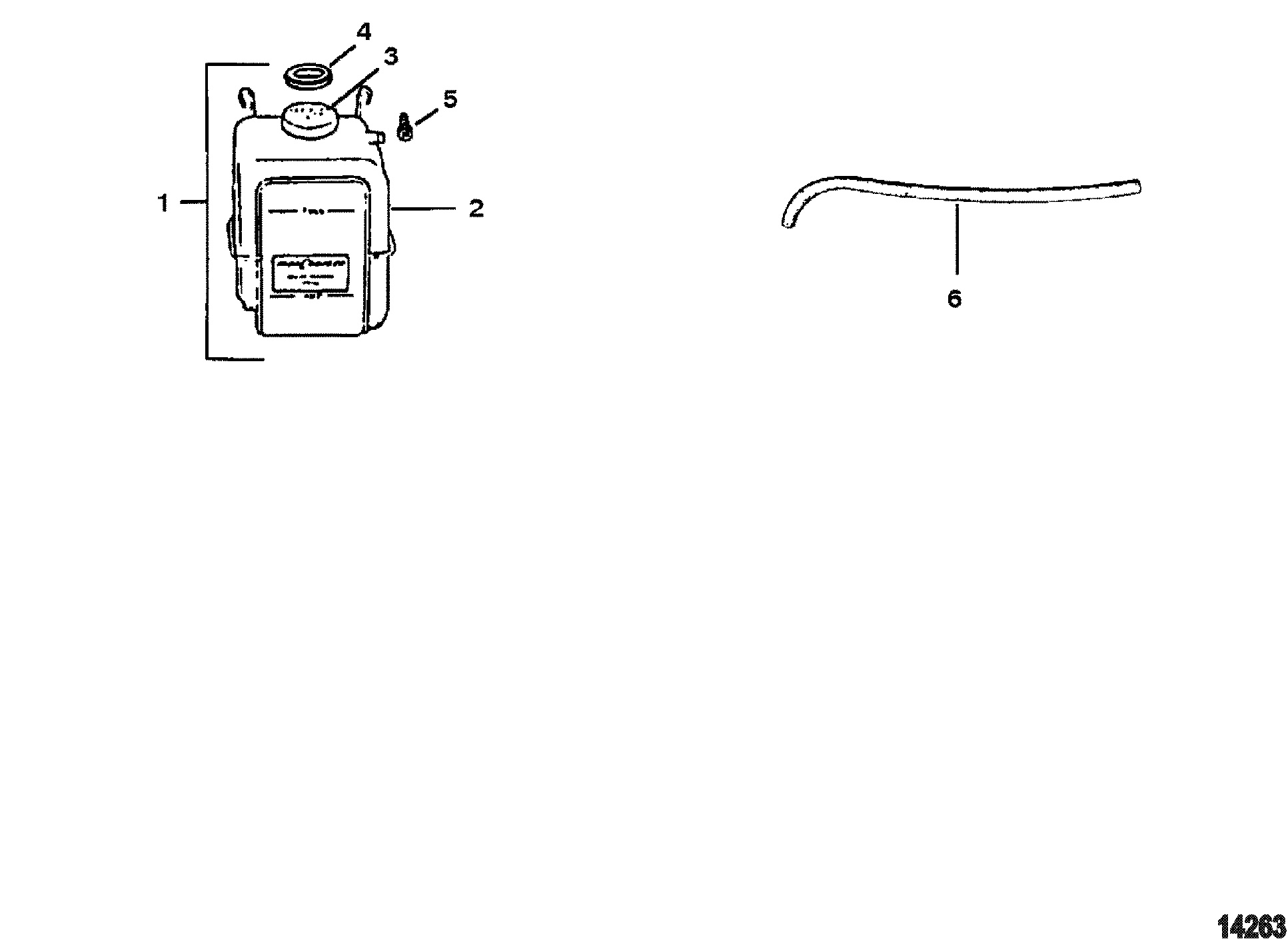 Oil Reservoir Components(Sterndrive)