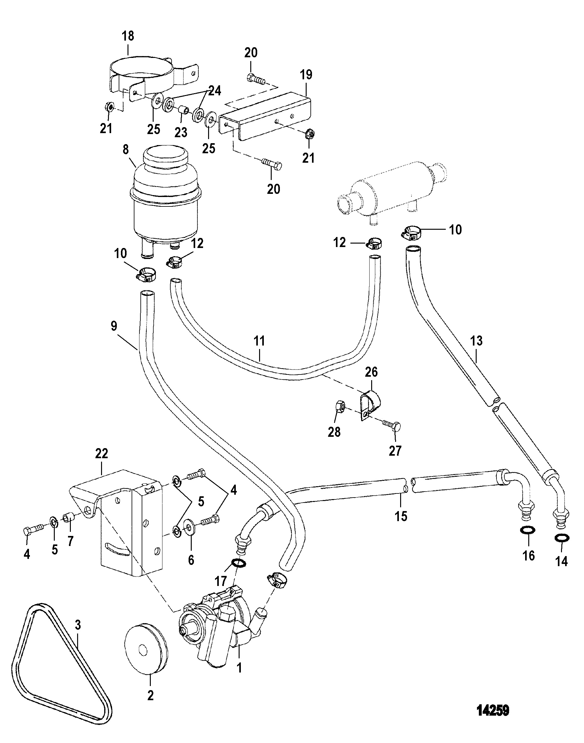 Power Steering Components(Sterndrive)