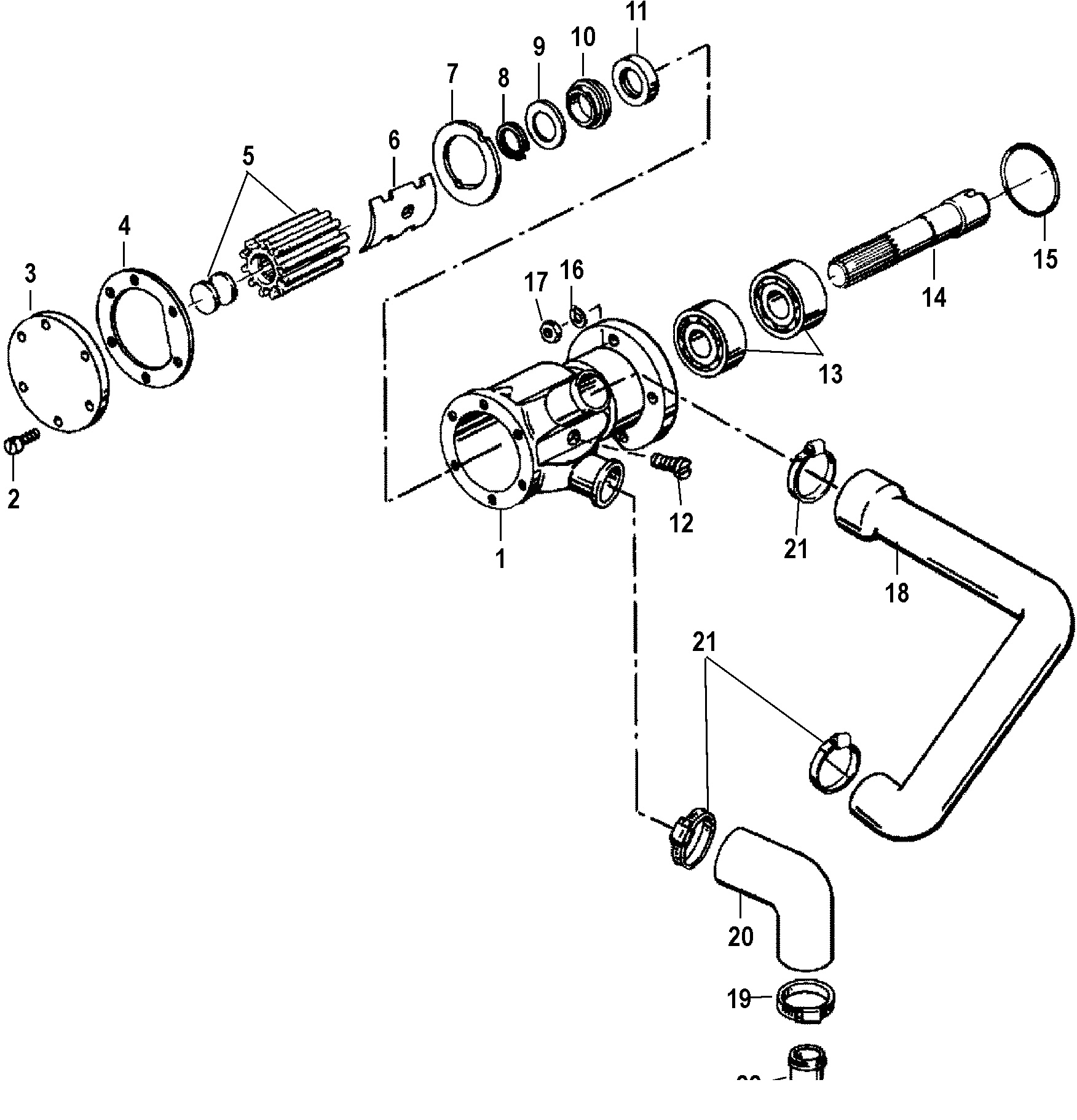 Seawater Pump(4.2L)