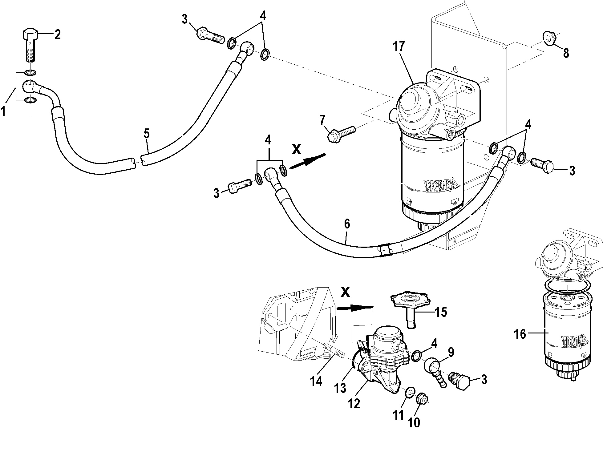 Fuel Pump and Filter(All Mechanical Engines)