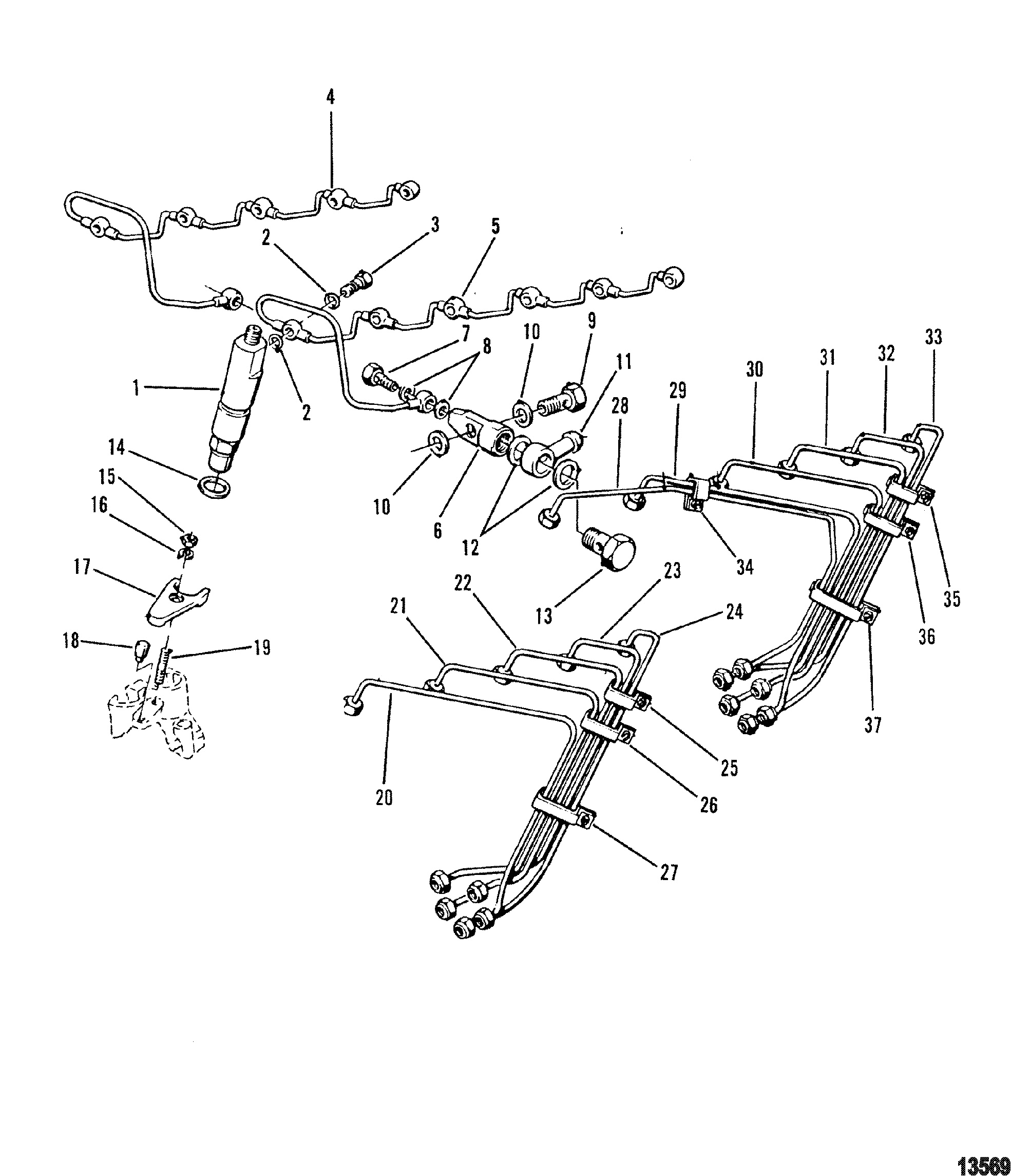 Injection Nozzle Lines