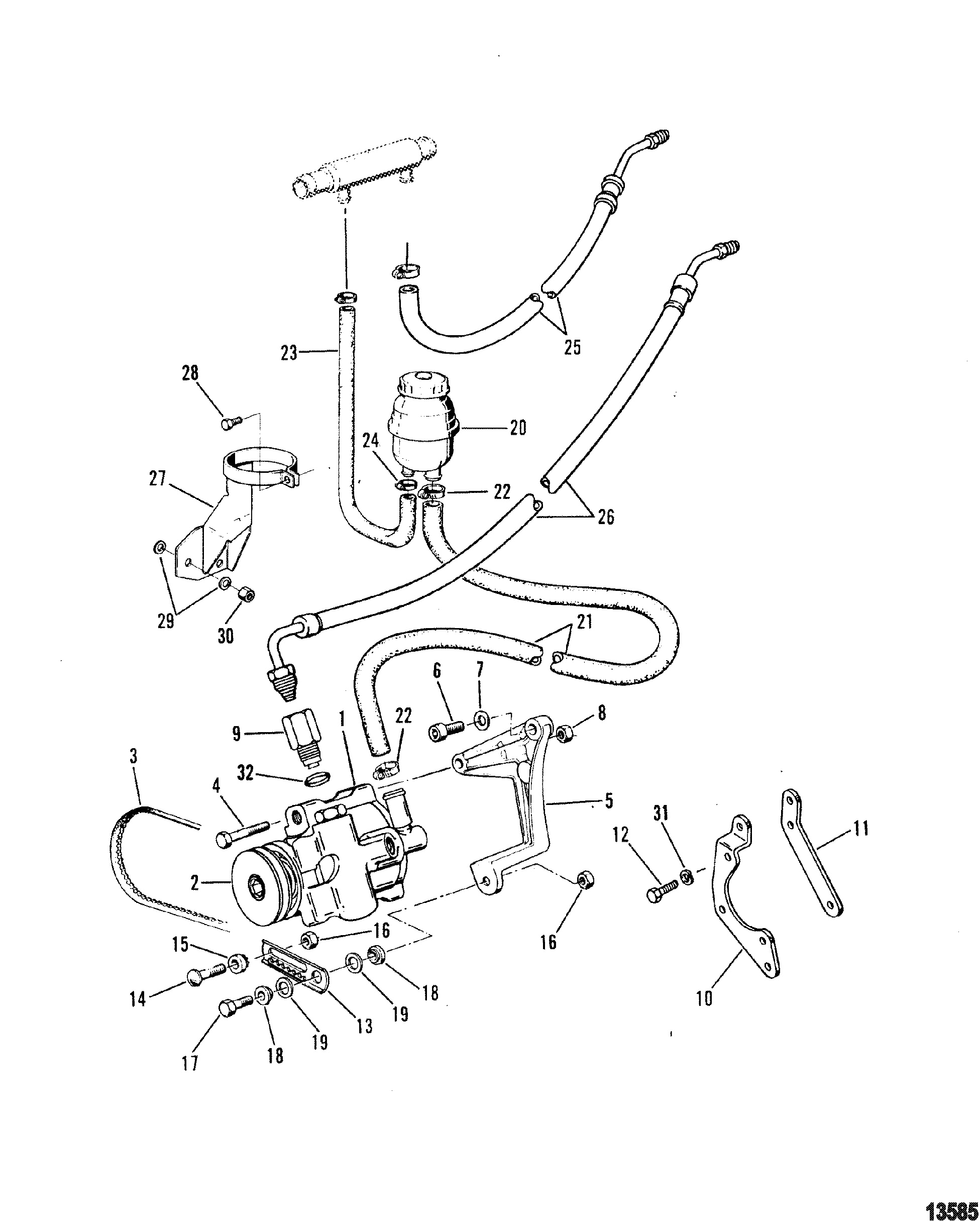 Power Steering Components(6 CYL.)