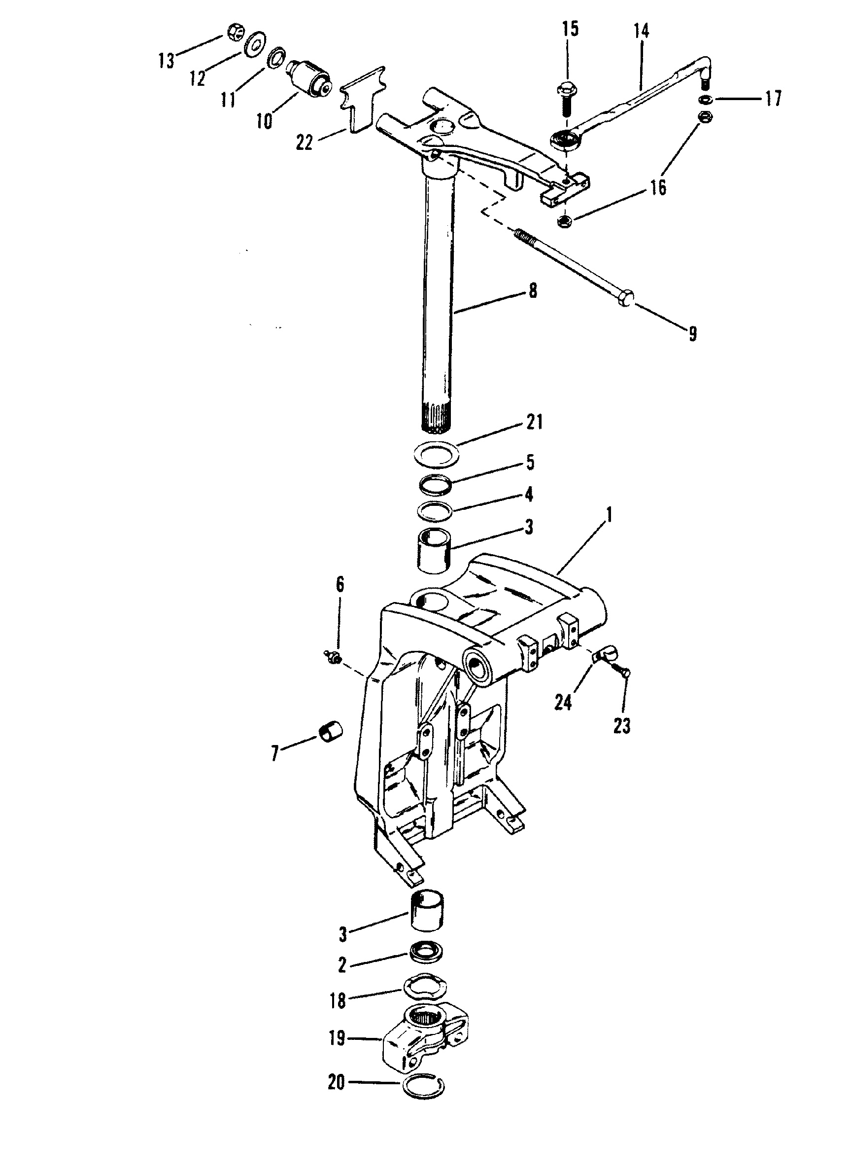 Swivel Bracket(Casting #1499-8710-6)