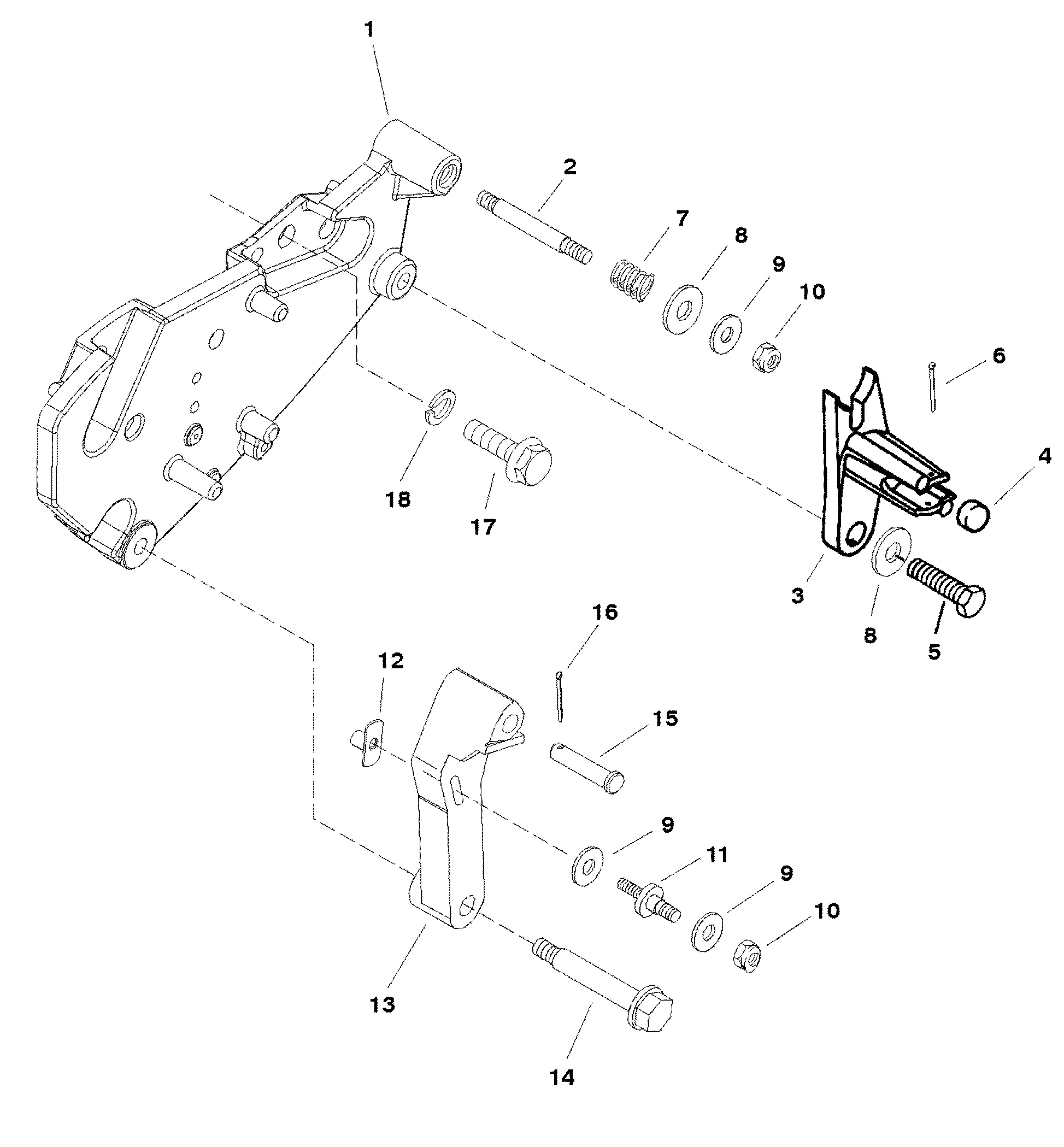 SHIFT BRACKET