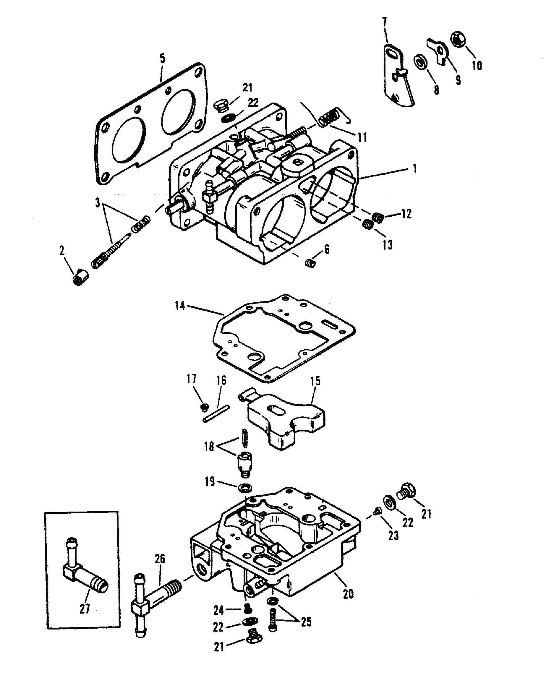 CARBURETOR(WMH-21 22 23 24 25 28)