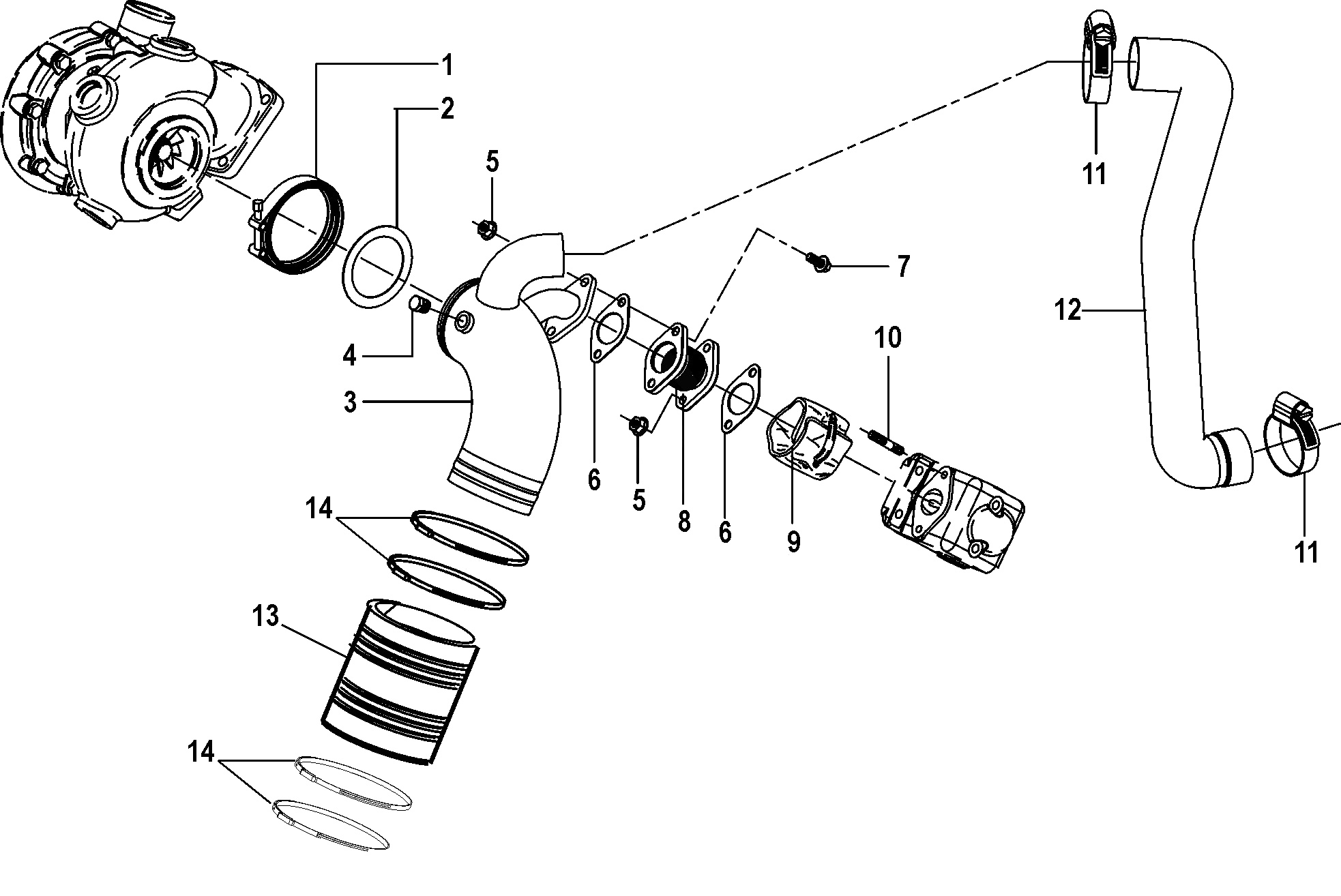 Exhaust Components, Inboard