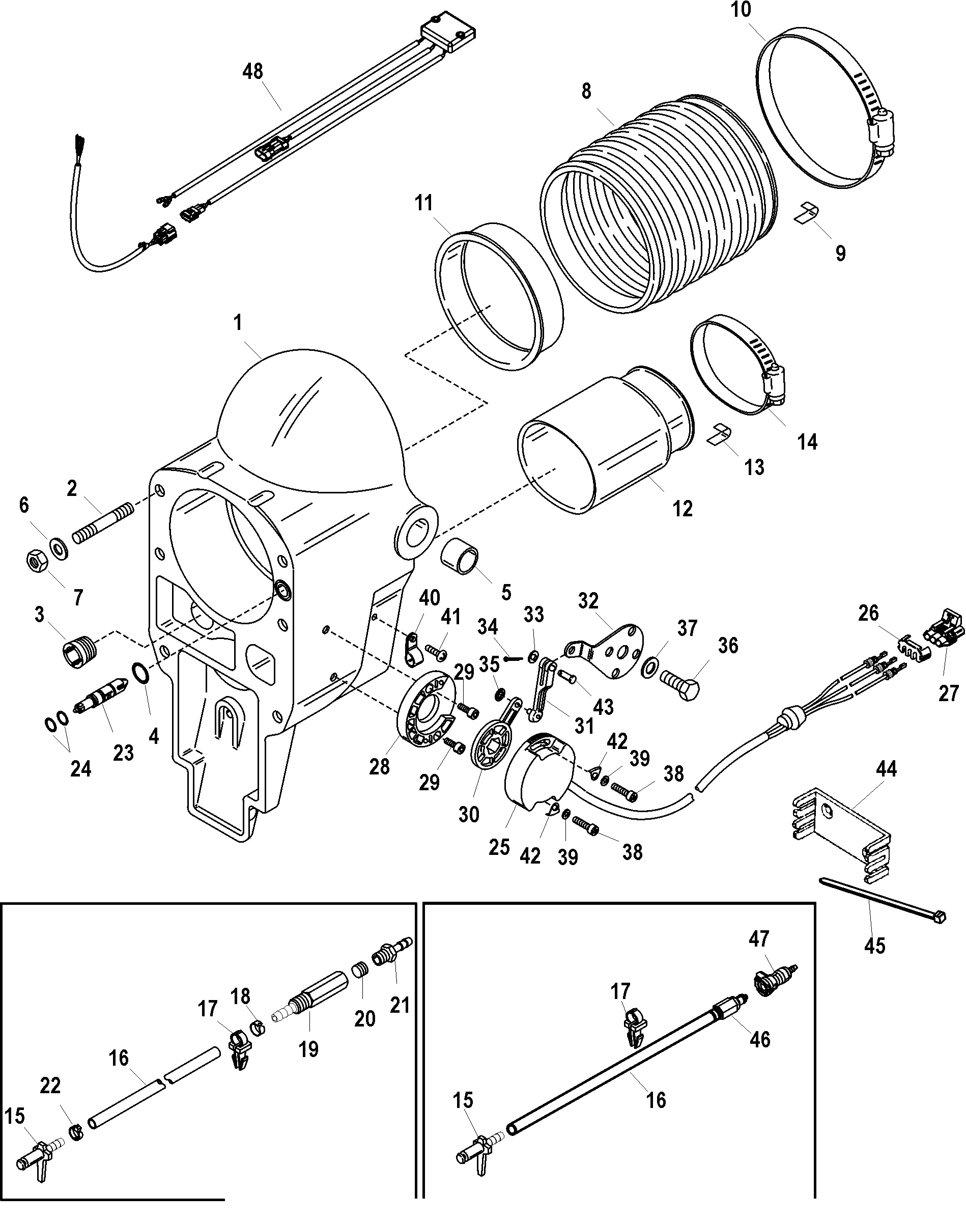 Bell Housing(Integrated and Hi Performance Transom)