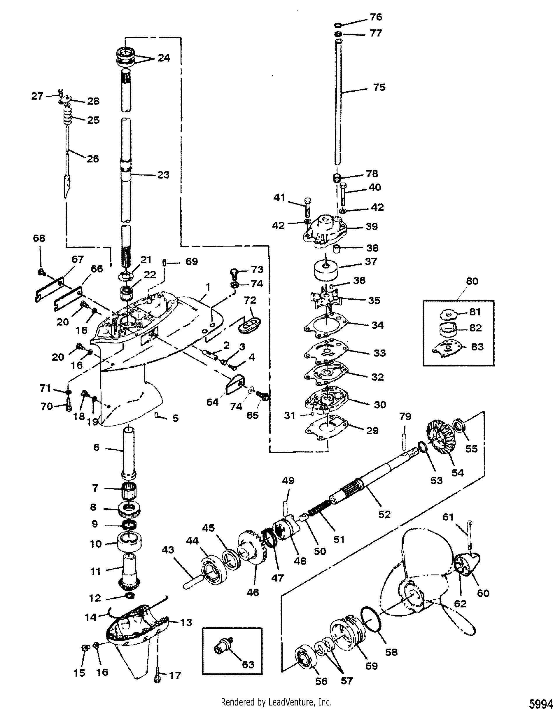 Gear Housing Assembly