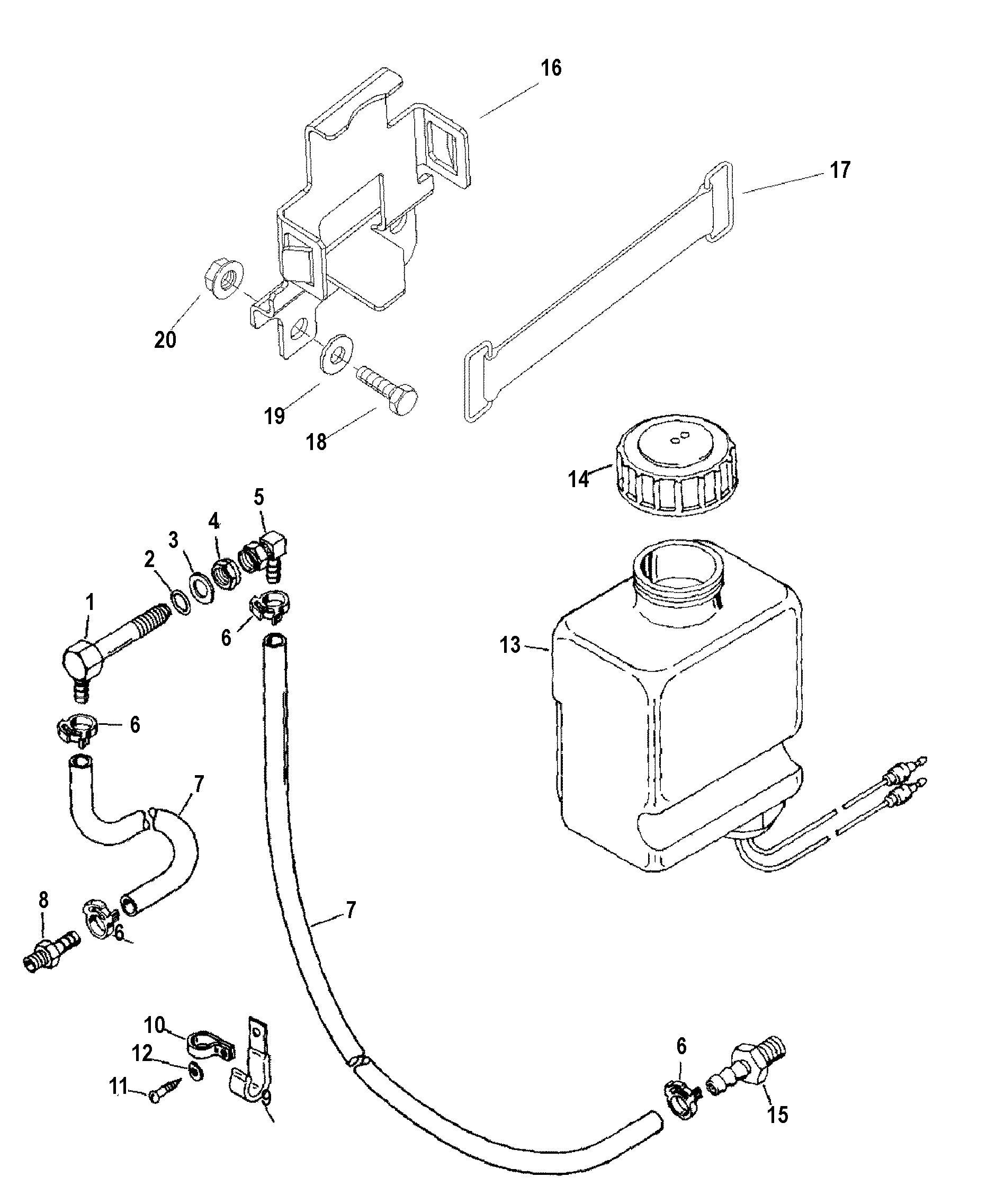 Oil Reservoir Components(STERNDRIVE)