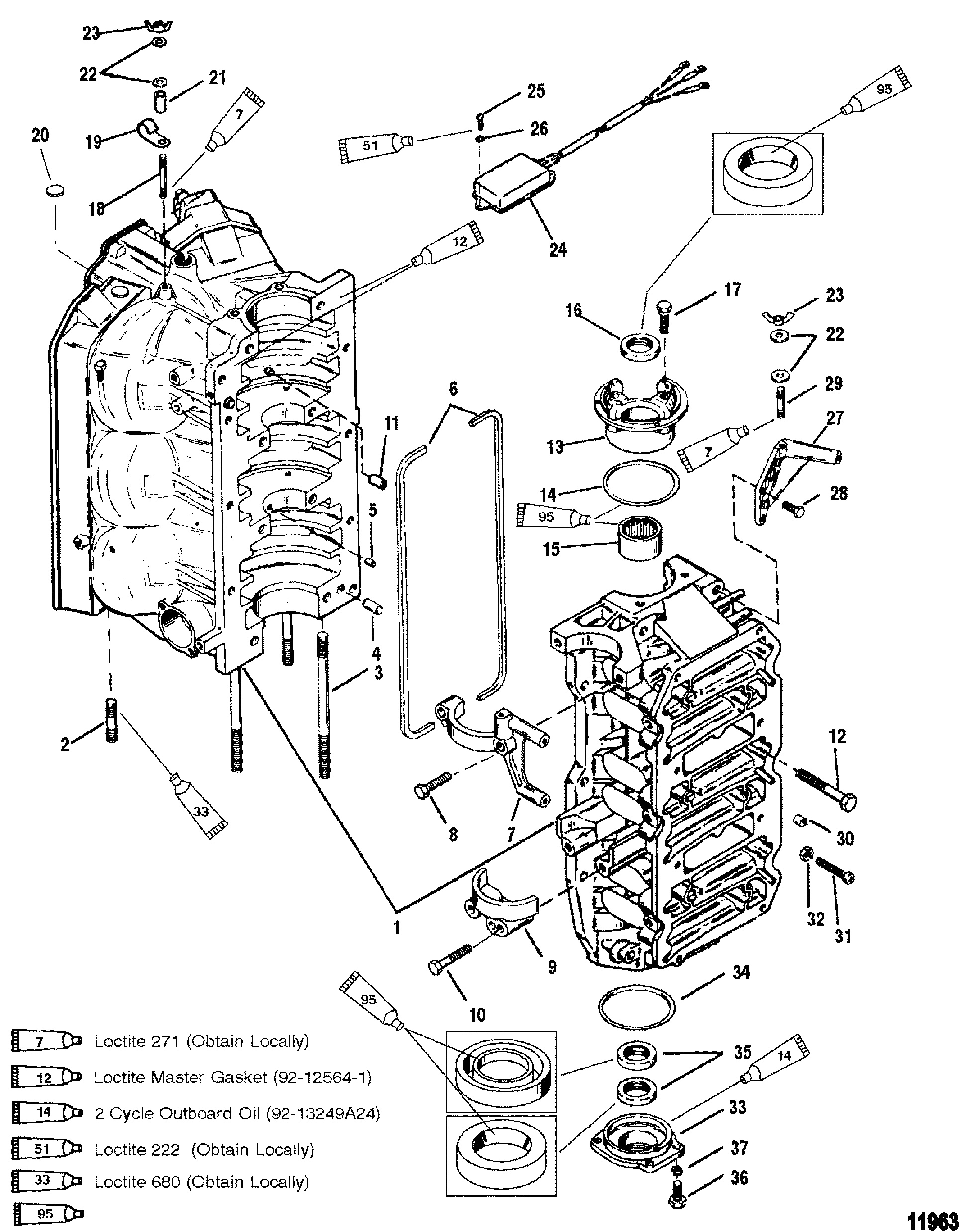 Cylinder Block And End Caps