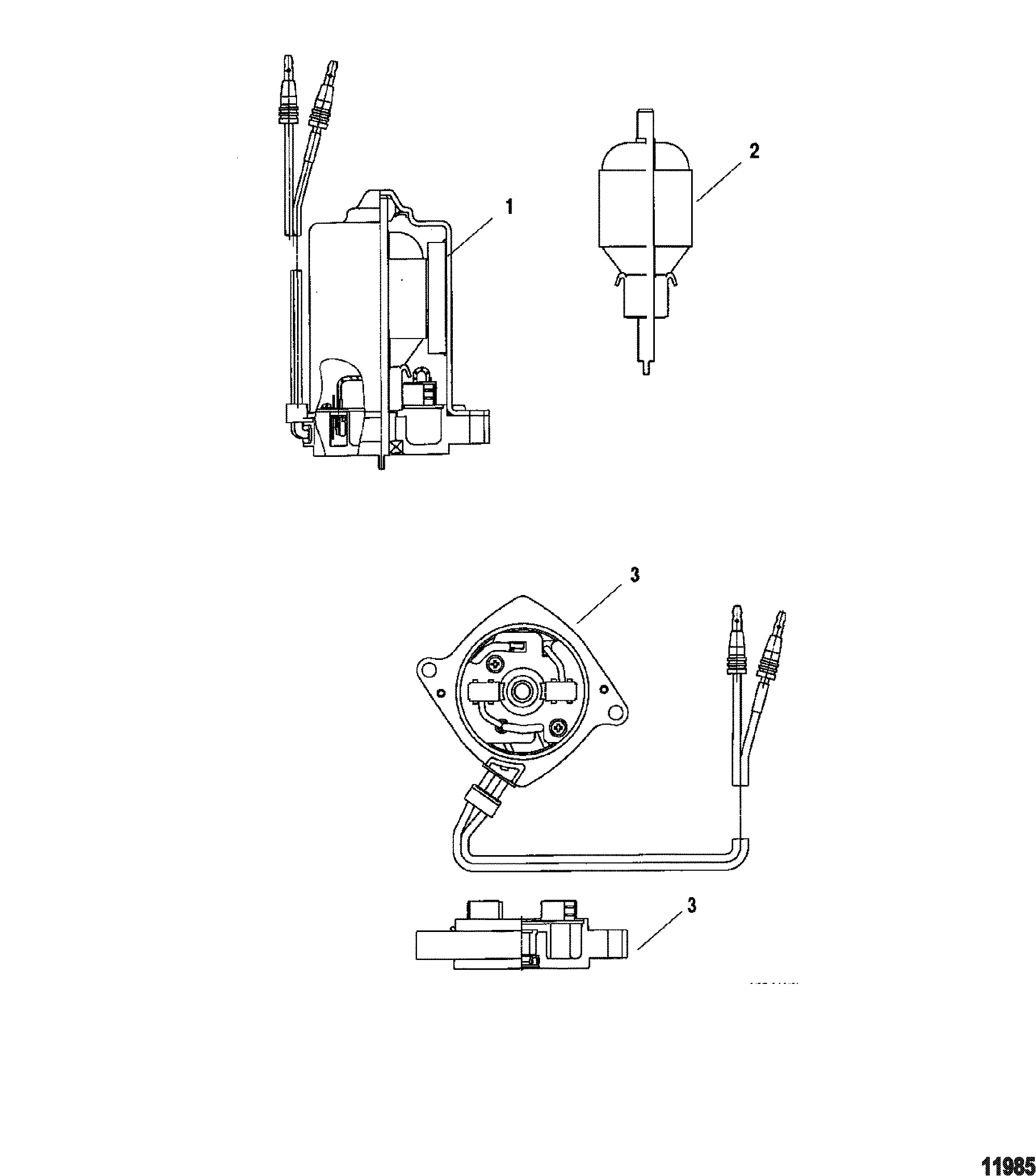 Power Trim Motor