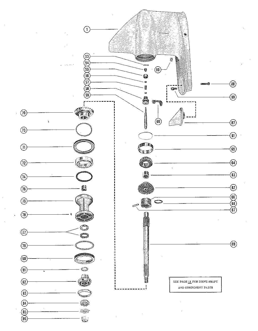 GEAR HOUSING ASSEMBLY