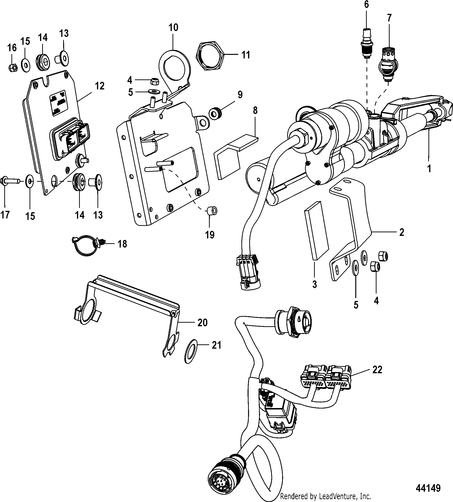 Steering Actuator, Axius (Gen II)