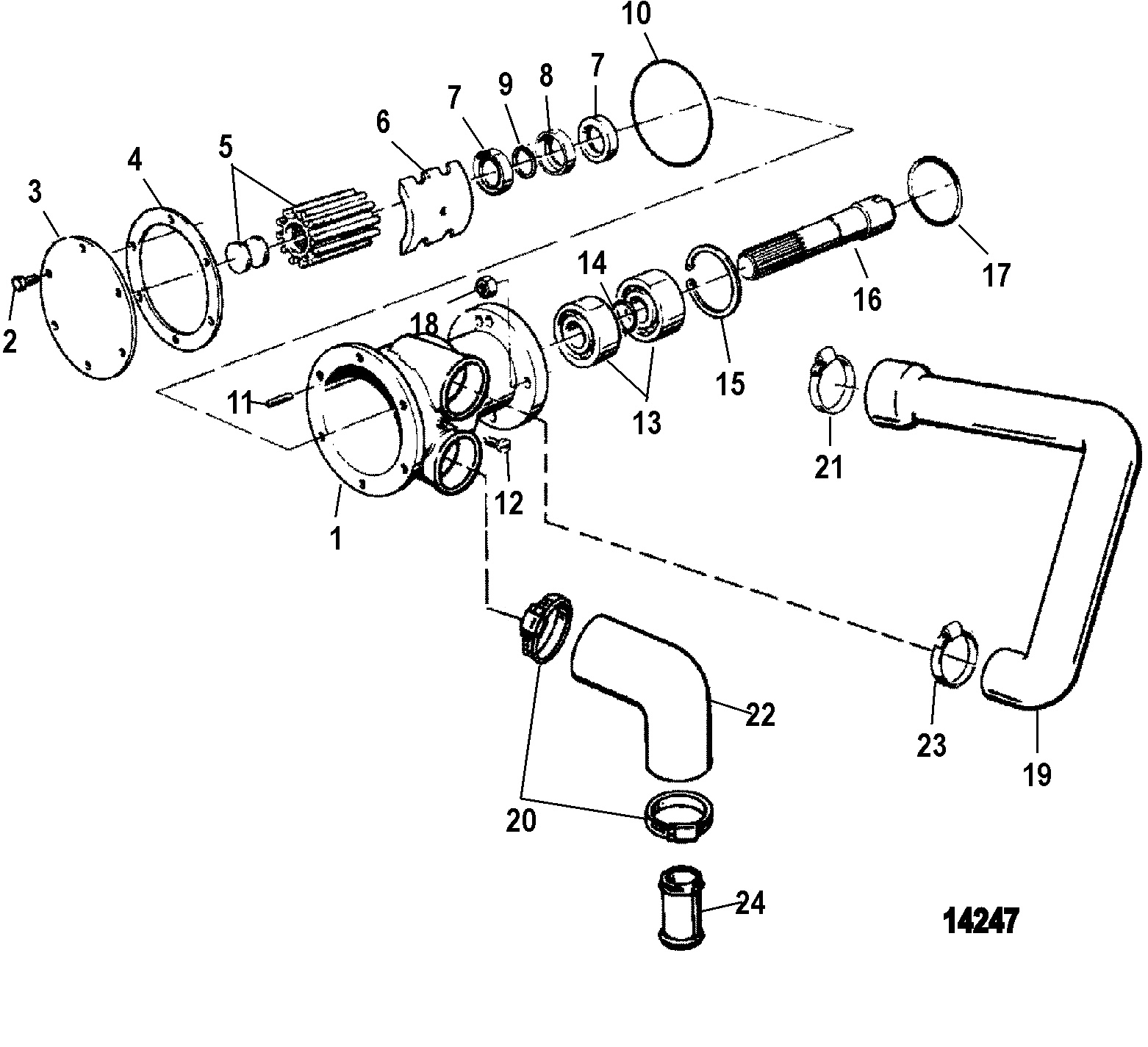 Seawater Pump(2.8L)