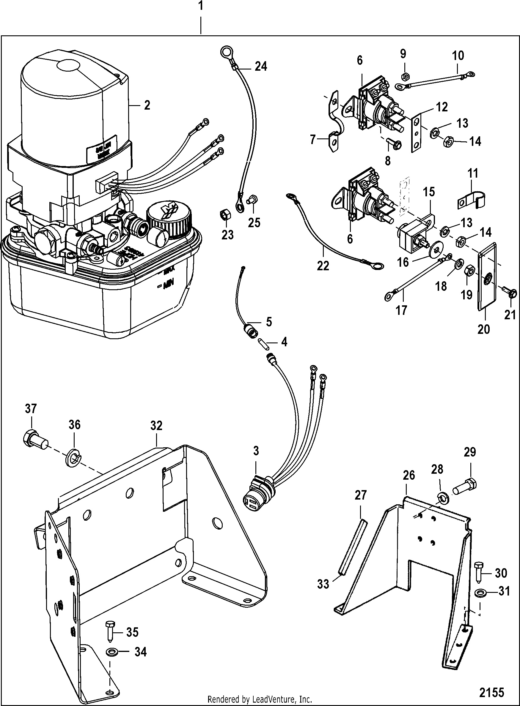 TRIM PUMP ASSEMBLY(COMPLETE)