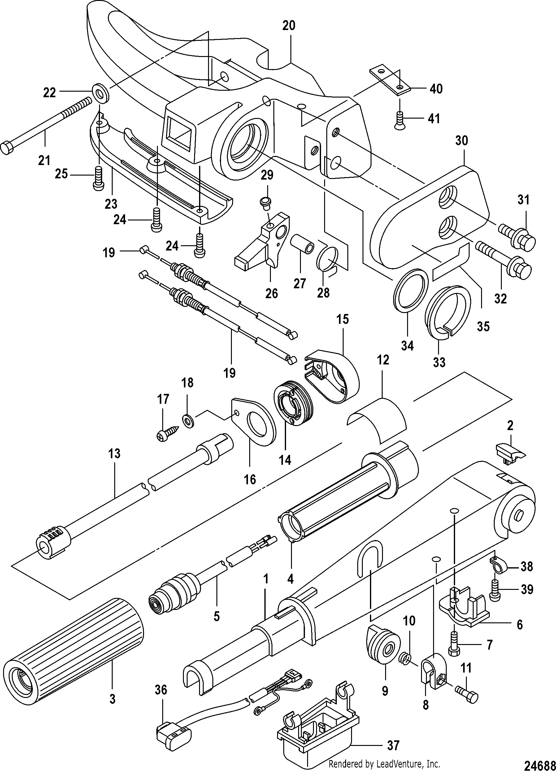 Tiller Handle