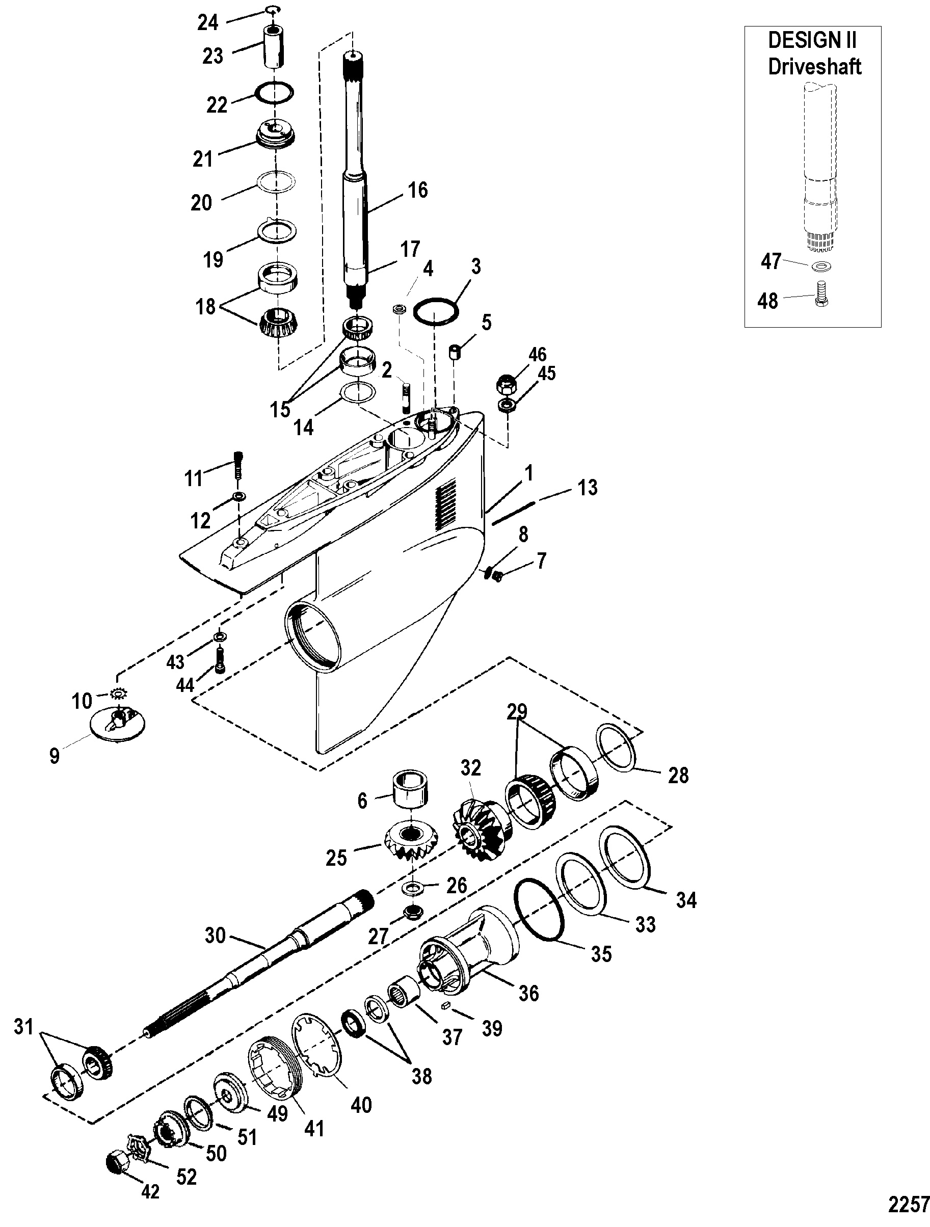 GEAR HOUSING(BRAVO TWO)