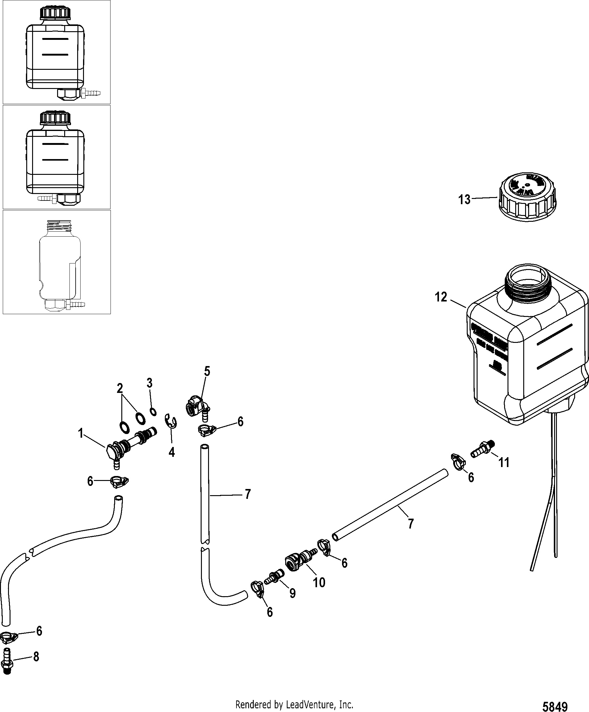 Gear Lube Monitor Components