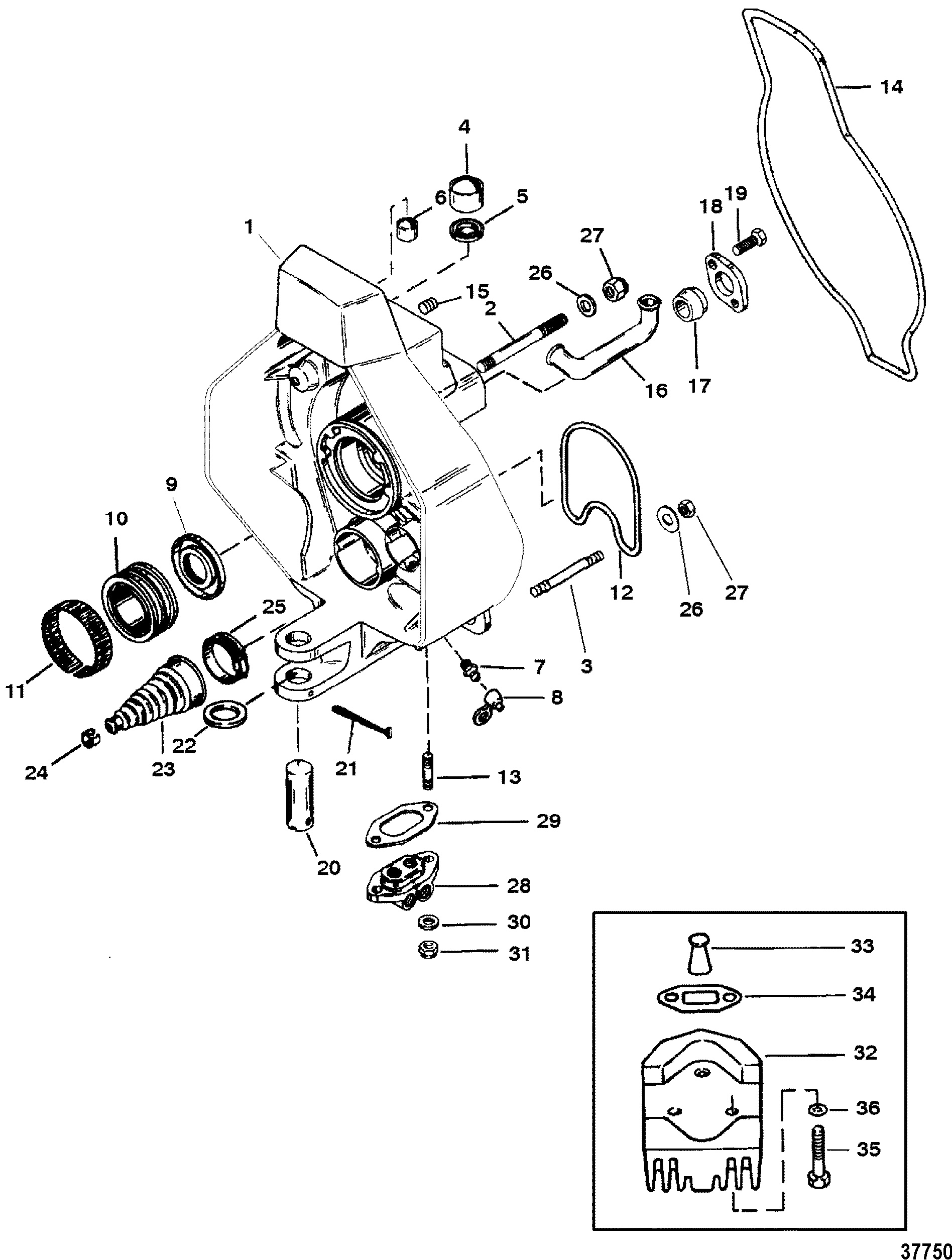 GIMBAL HOUSING