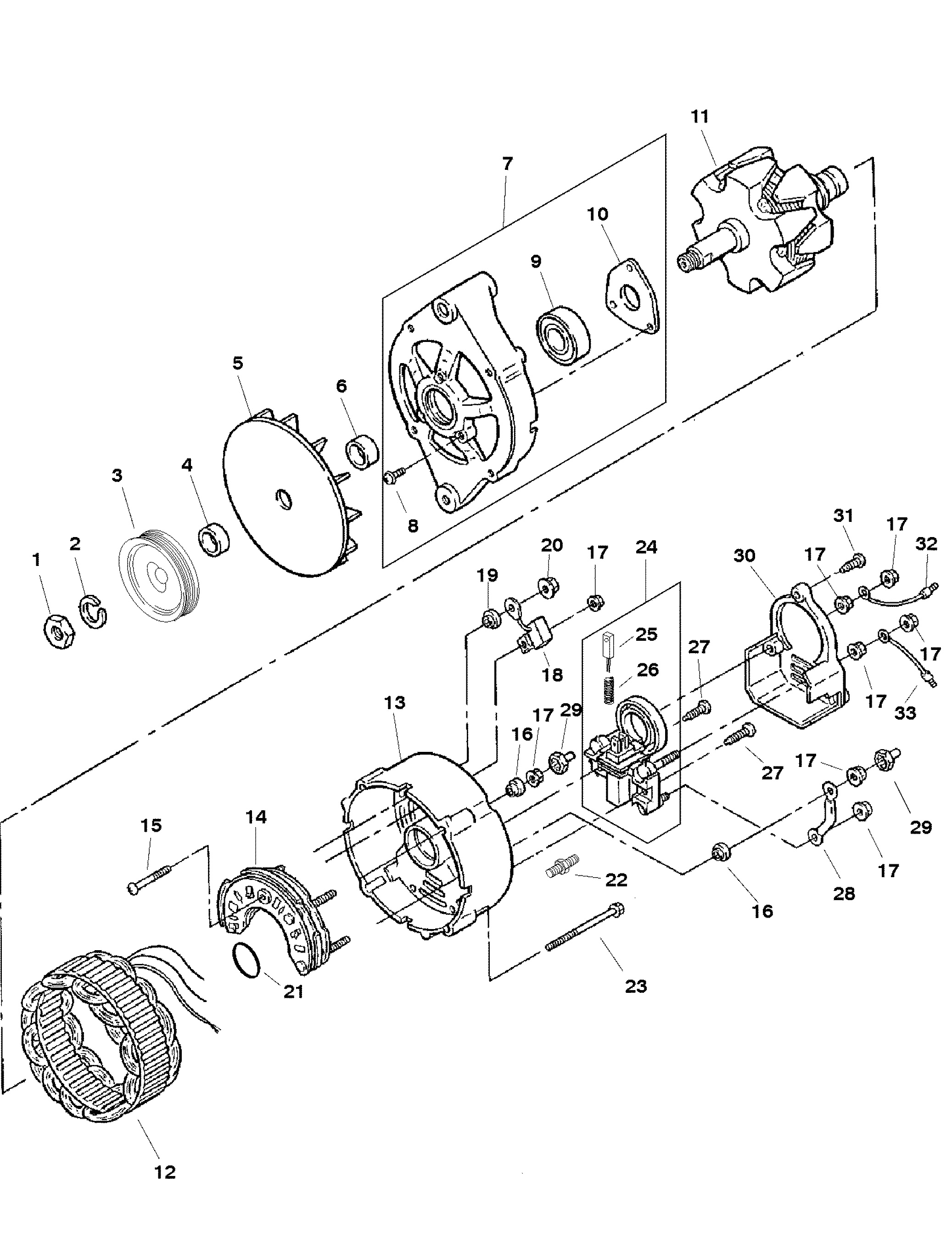 ALTERNATOR (MANDO)