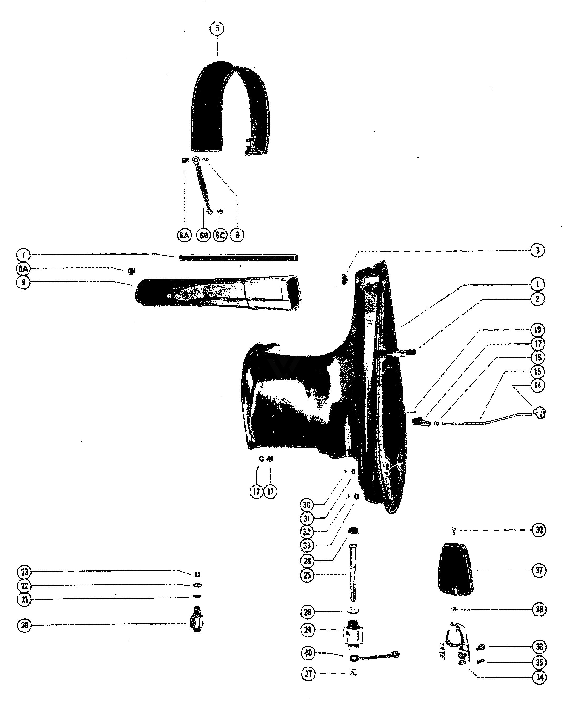 DRIVE SHAFT HOUSING ASSEMBLY