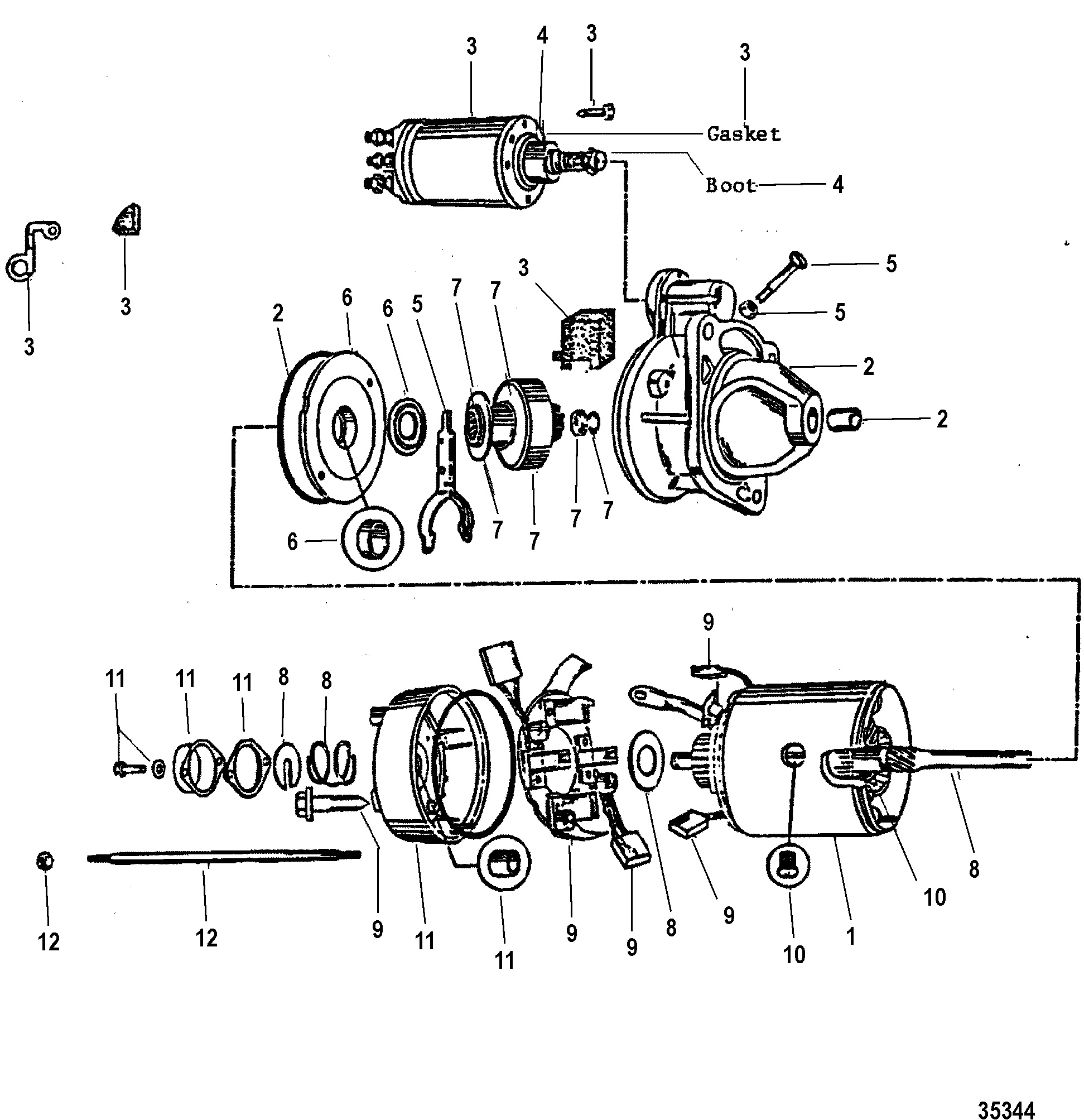 STARTER MOTOR