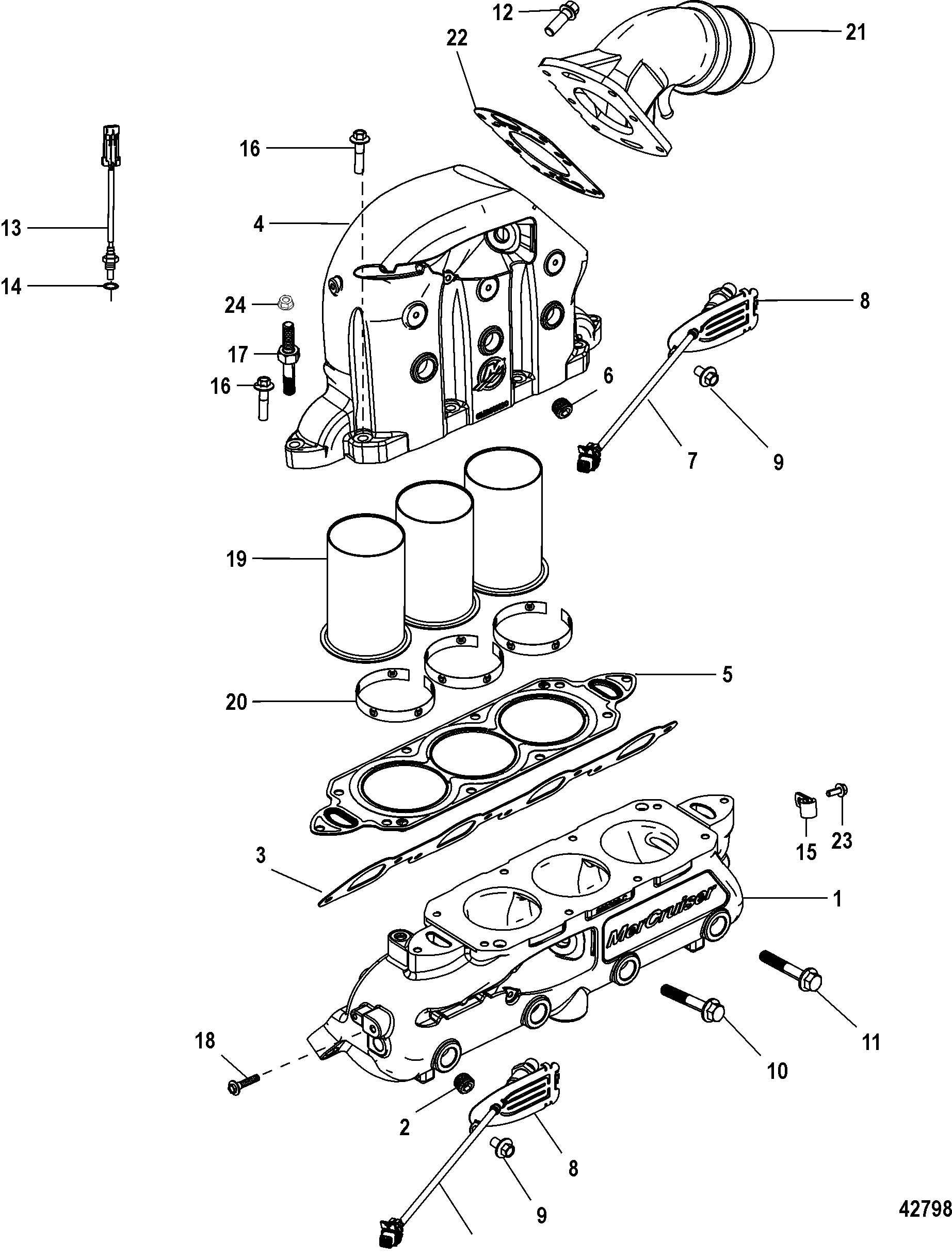 Exhaust Manifold And Elbow