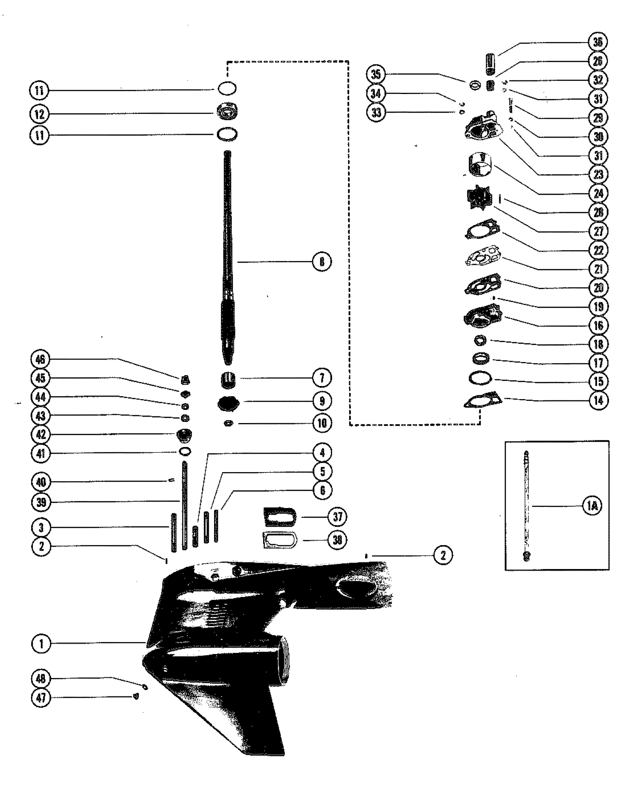 GEAR HOUSING (DRIVE SHAFT)