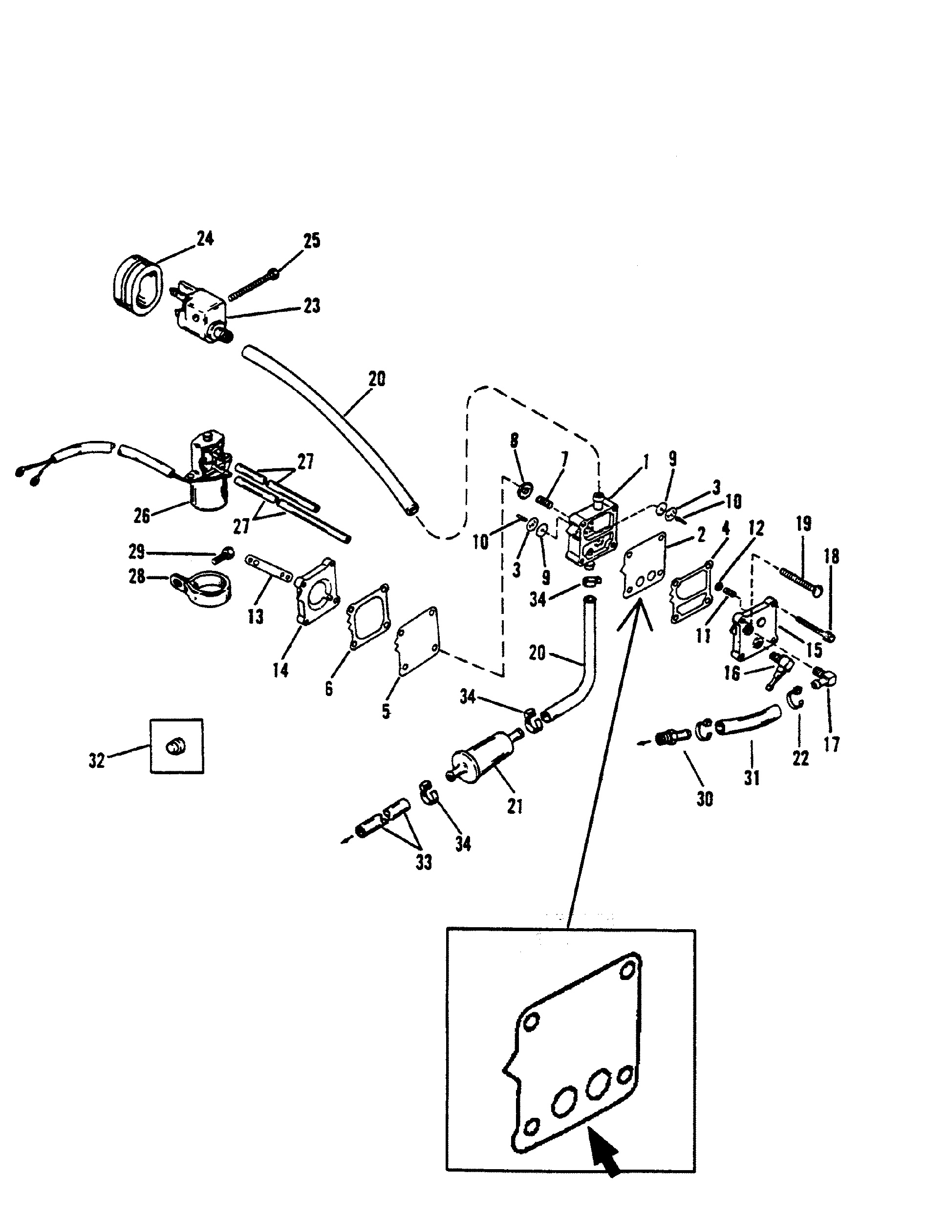 Fuel Pump(Use With 90 Degree Ceck Valve)