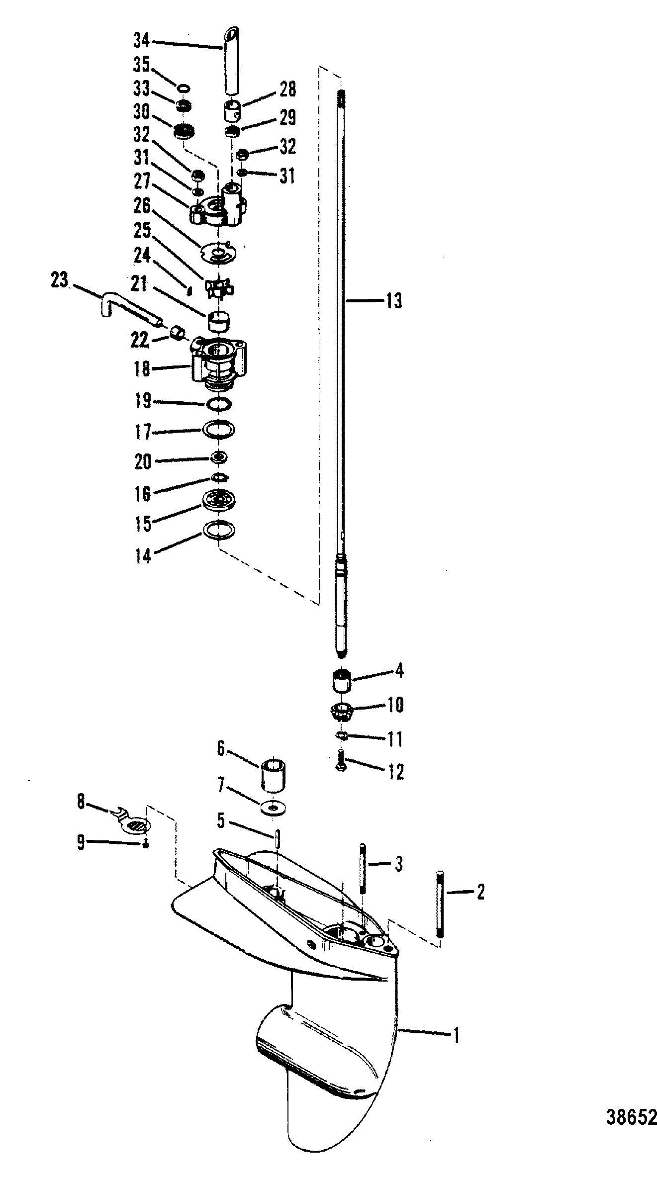 GEAR HOUSING(DRIVESHAFT)