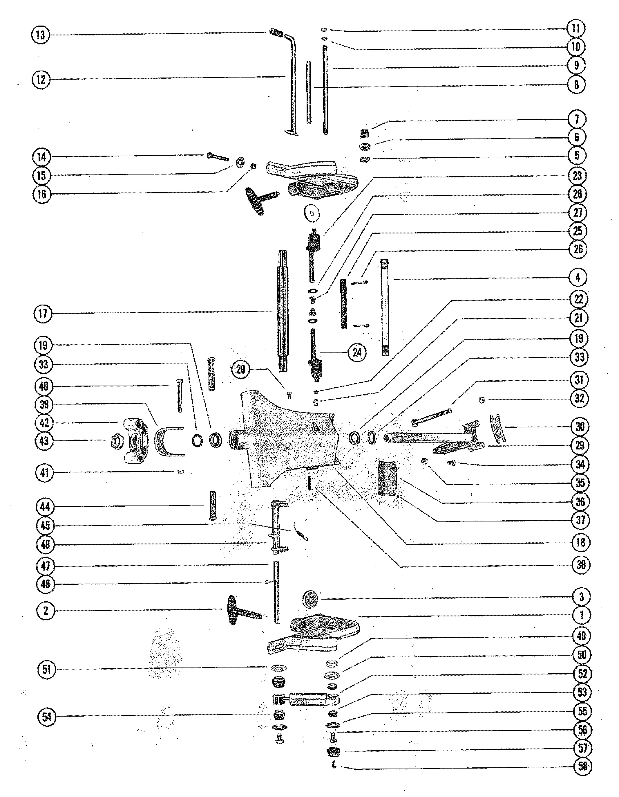 CLAMP AND SWIVEL BRACKET ASSEMBLY