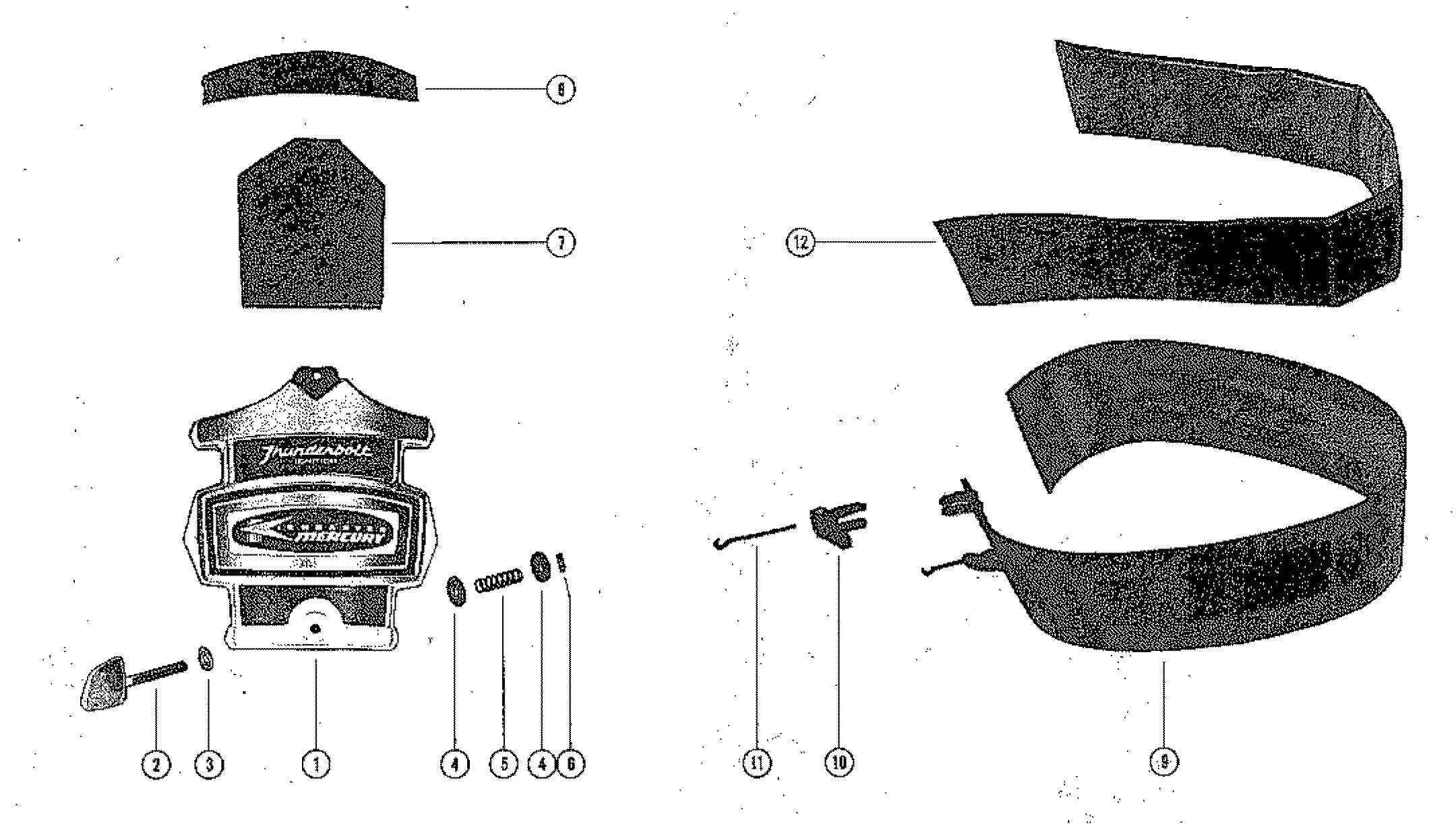 CARÉNAGE ET COUVERCLE AVANT