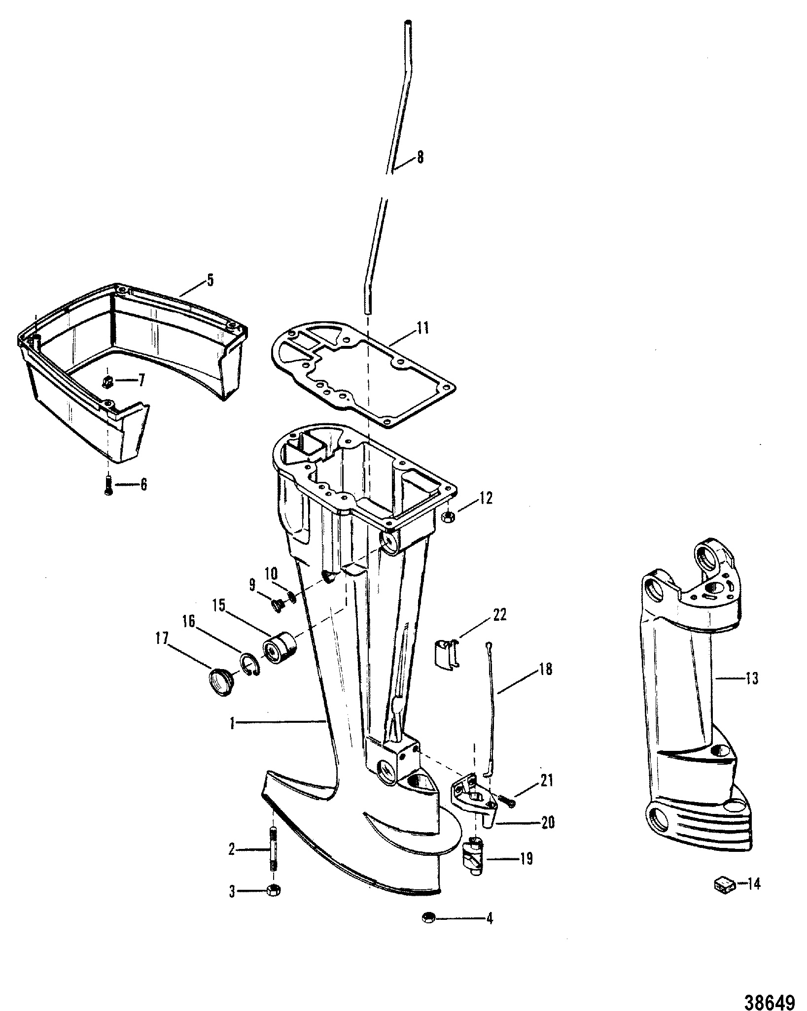 DRIVESHAFT HOUSING ASSEMBLY