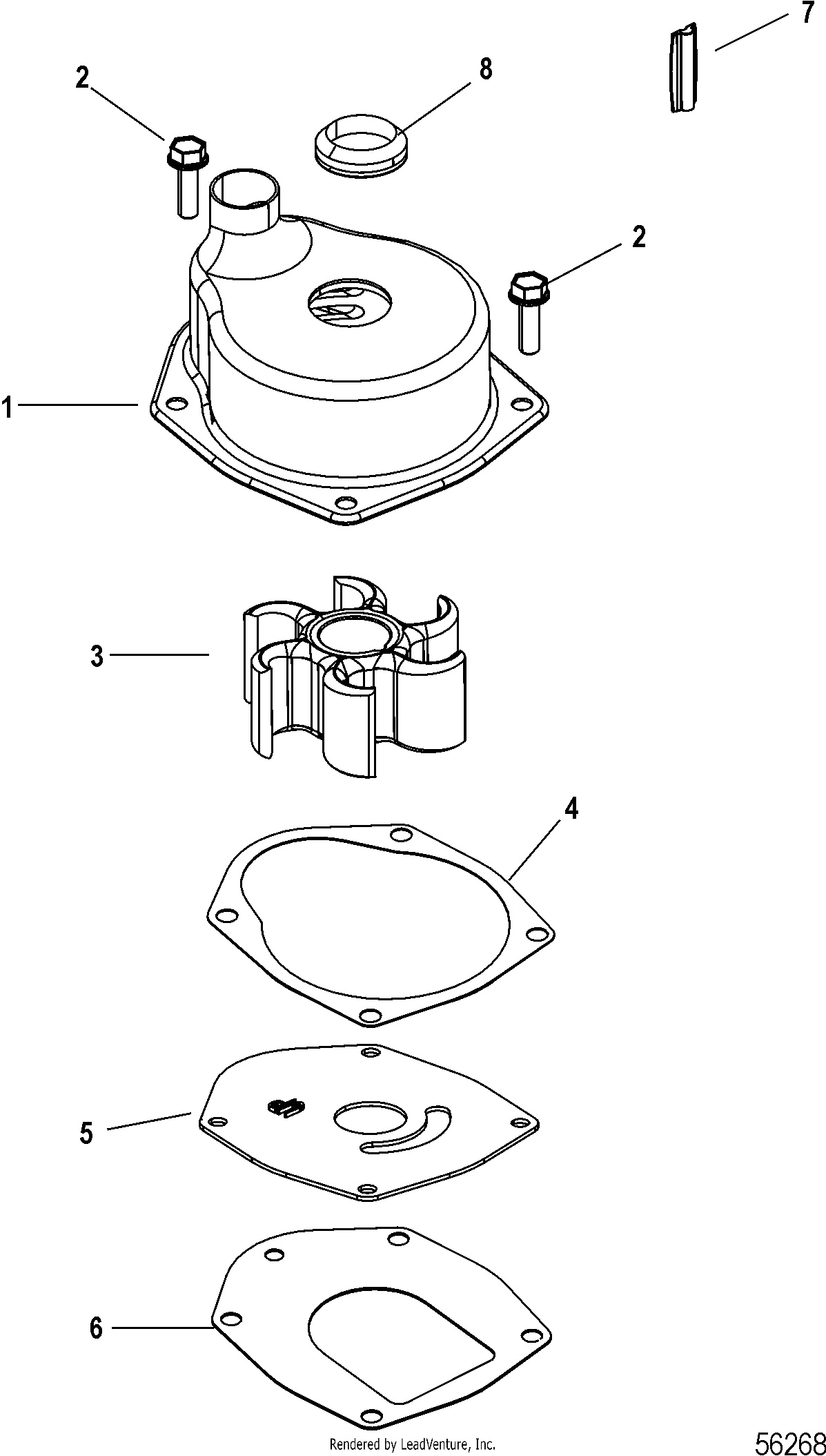 Water Pump Kit, Jet