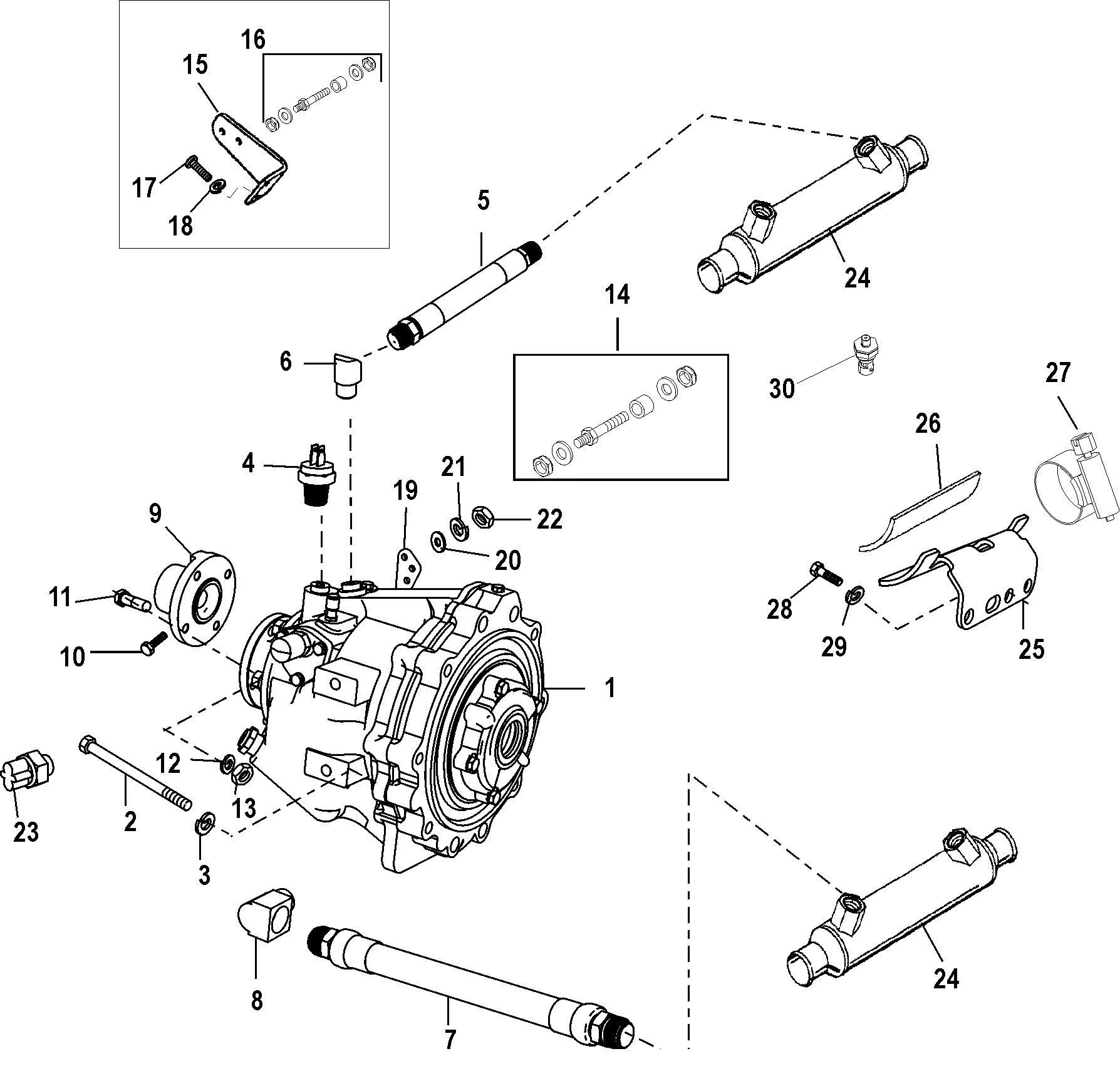 Transmission and Related Parts(Borg Warner 72)