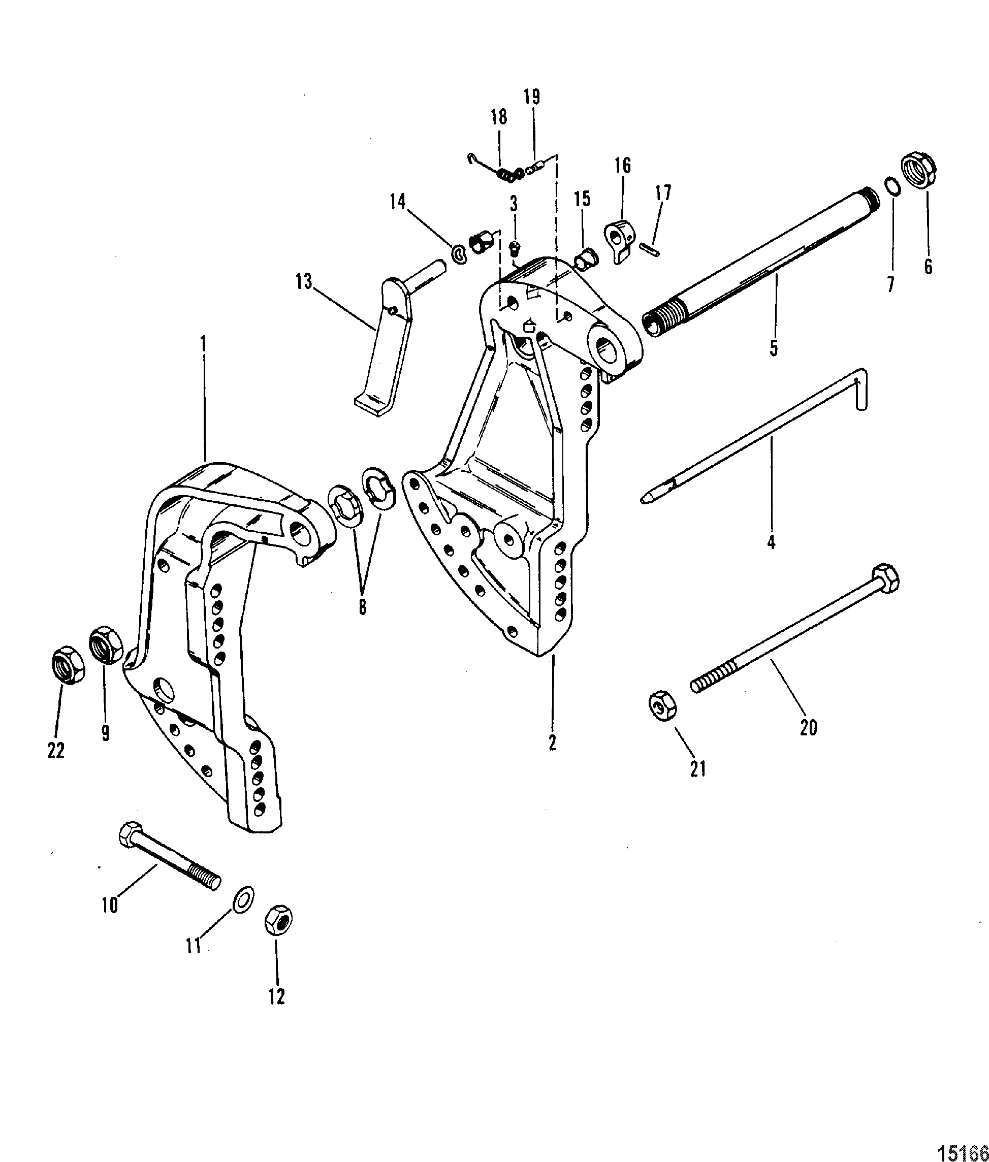 Transom Bracket
