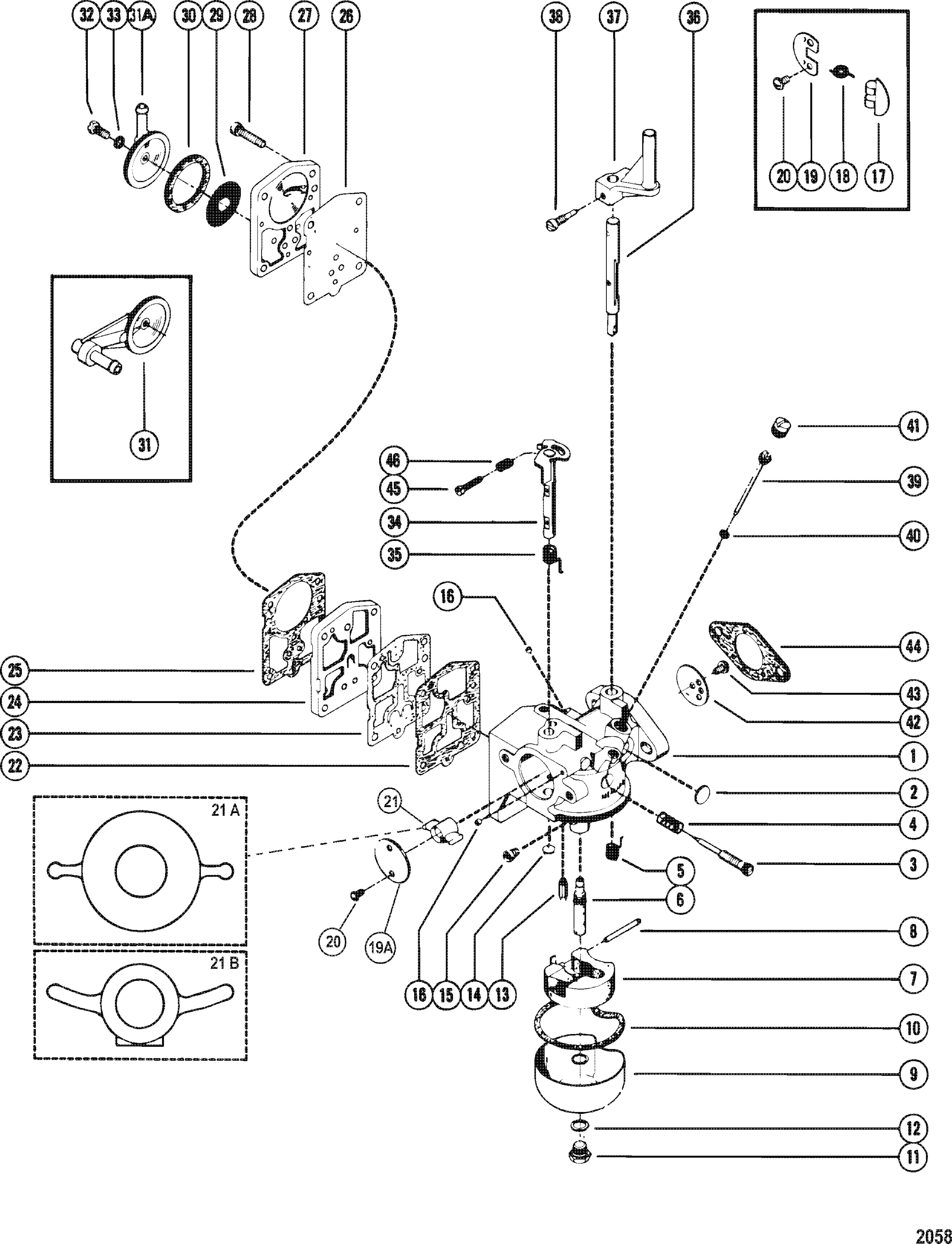 CARBURETOR ASSEMBLY, COMPLETE