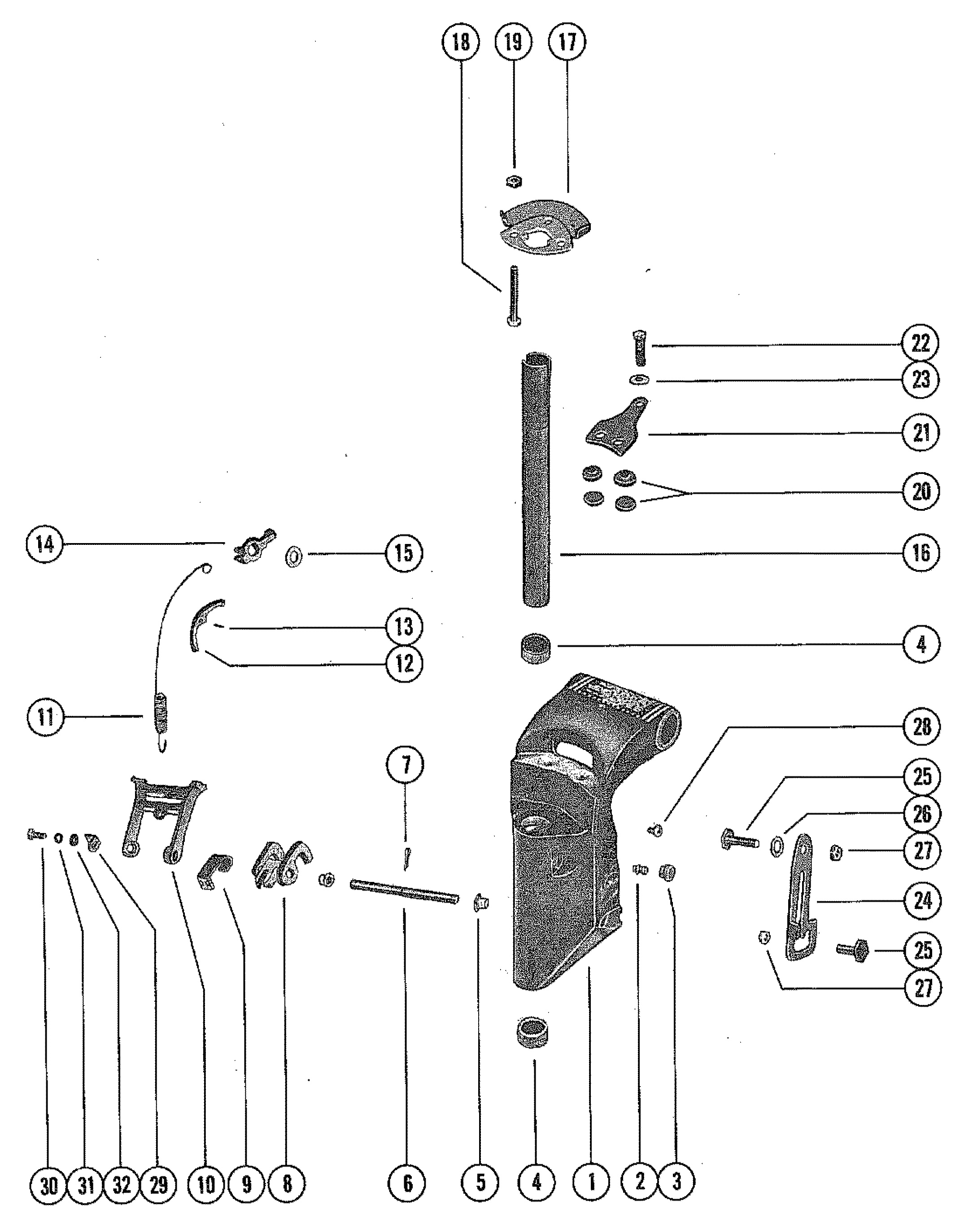 SWIVEL BRACKET ASSEMBLY