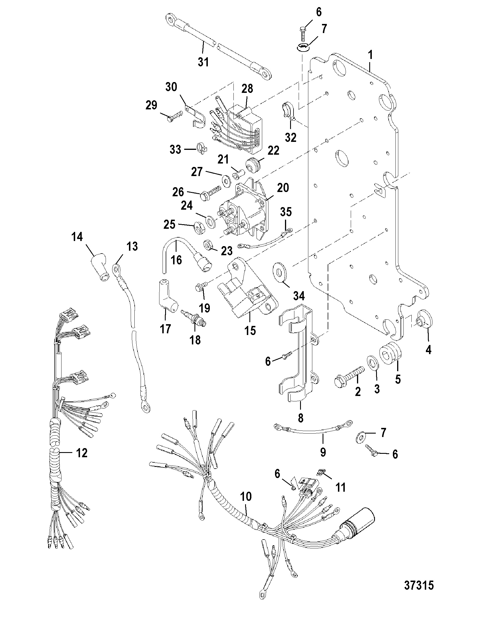 ELECTRICAL COMPONENTS, USA-0G438000 BEL-9937000 AND UP