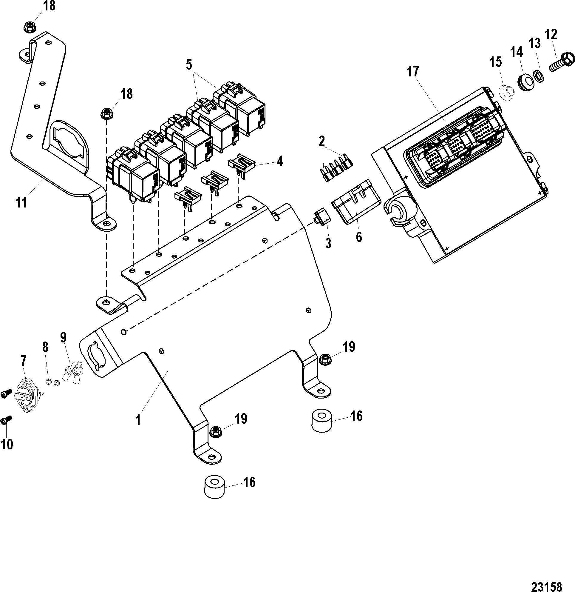 PCM and Bracket