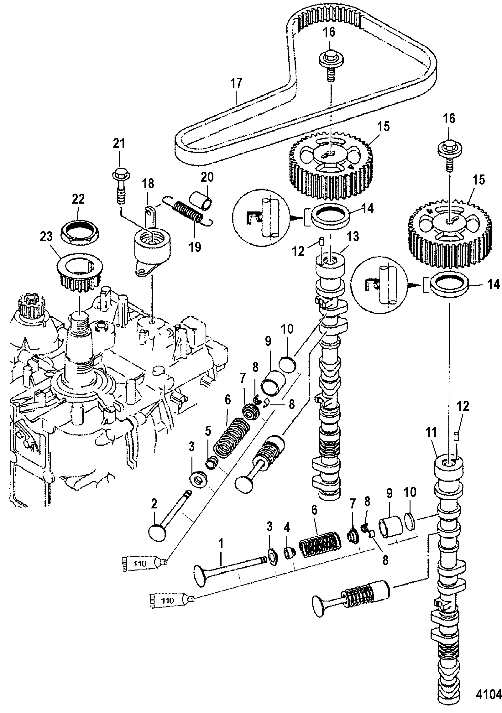 Intake Exhsust Valves