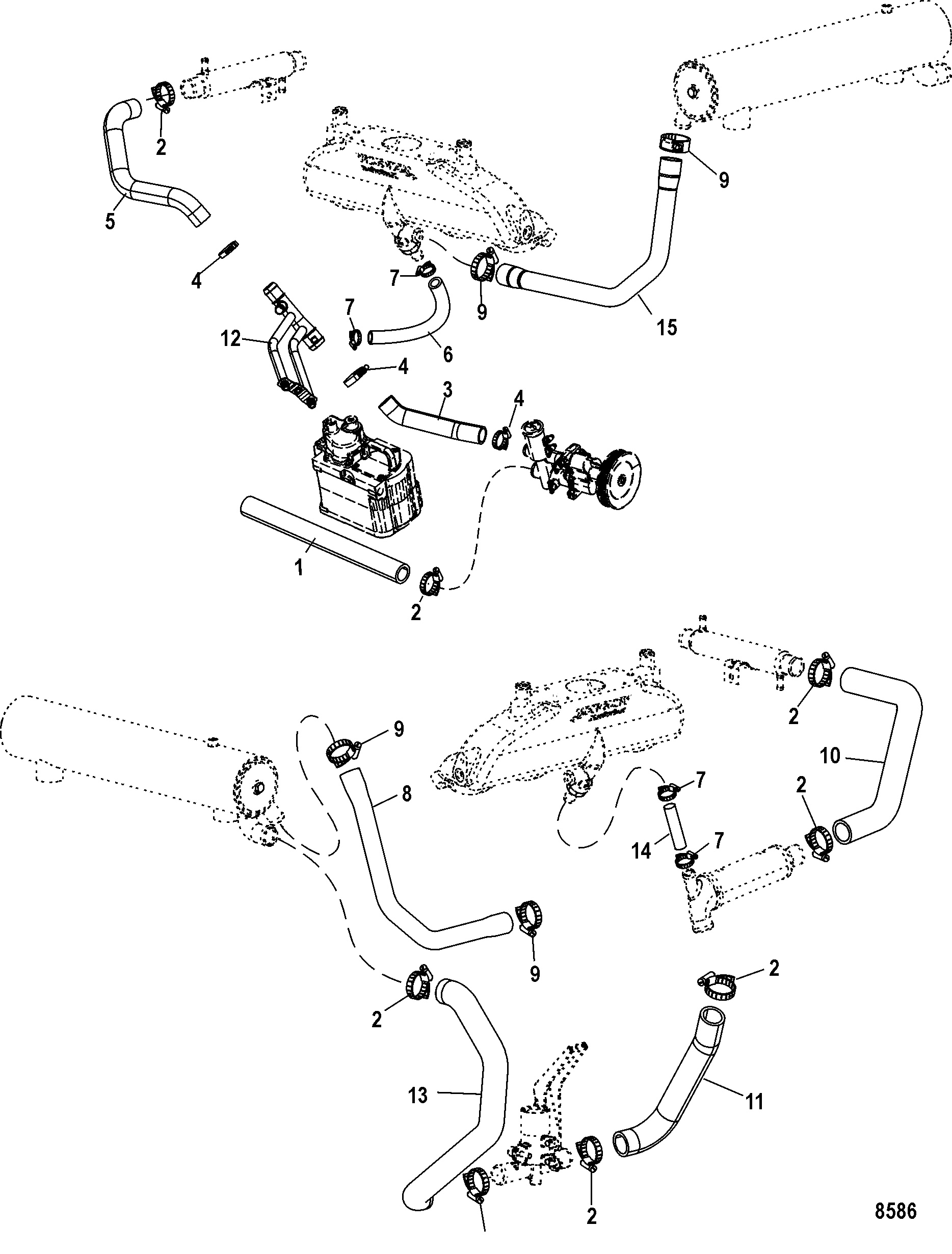 Cooling System, Raw Water Components